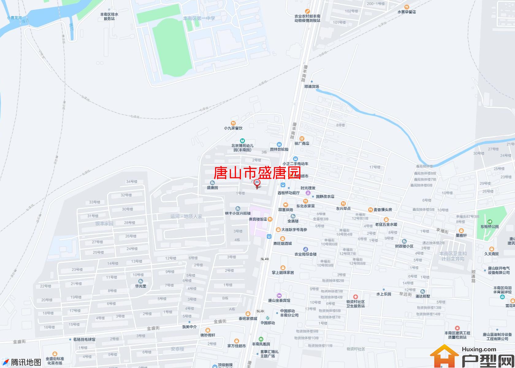 盛唐园小区 - 户型网