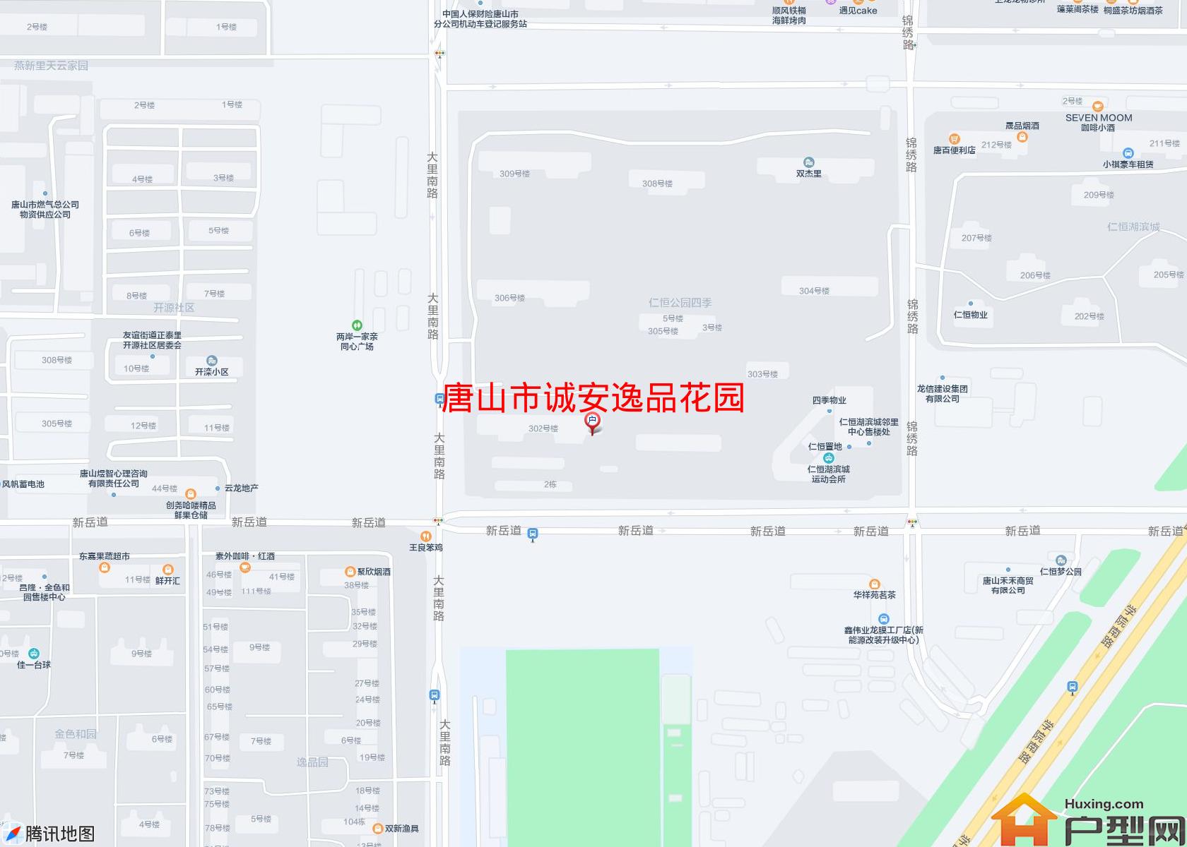诚安逸品花园小区 - 户型网
