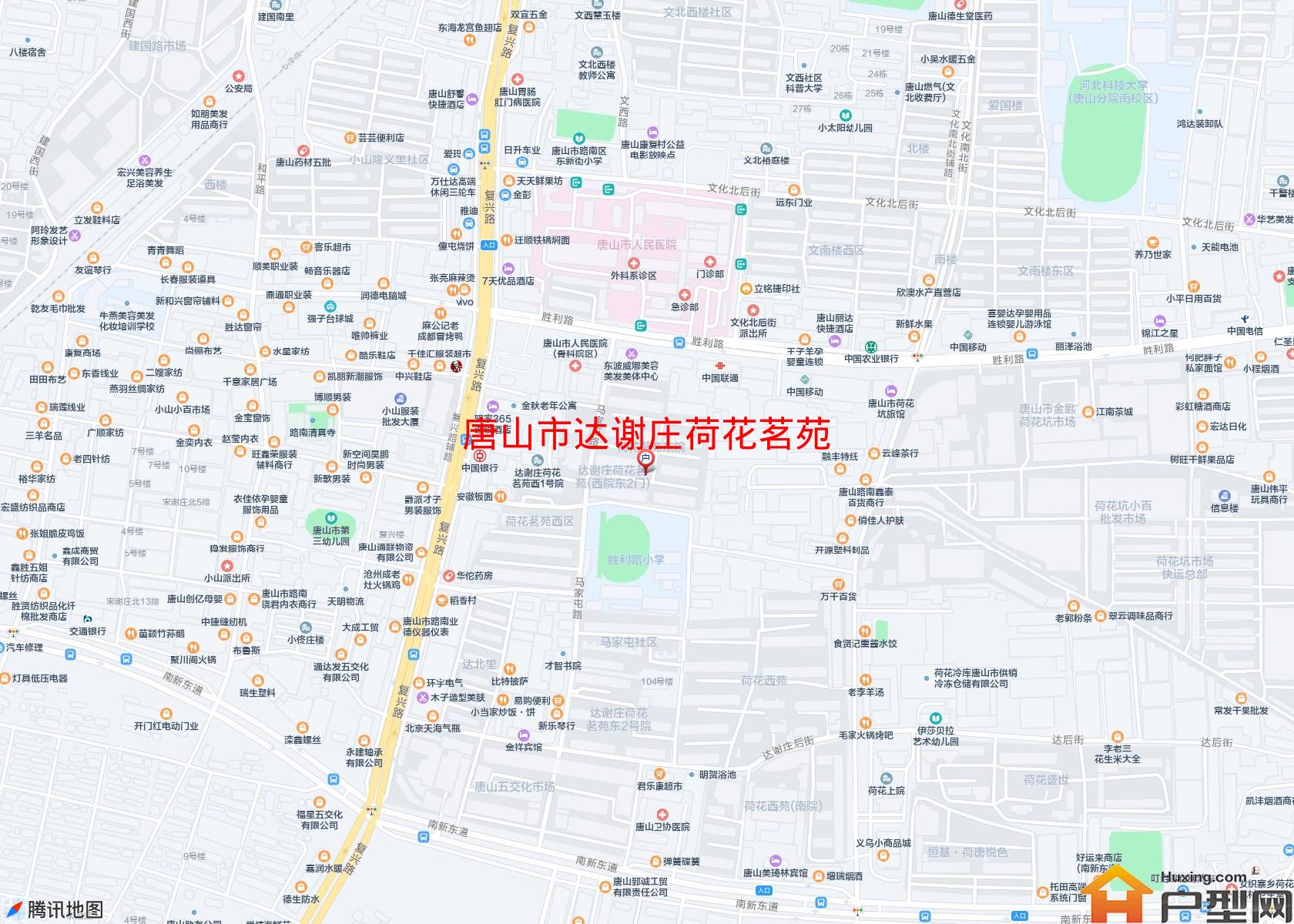 达谢庄荷花茗苑小区 - 户型网