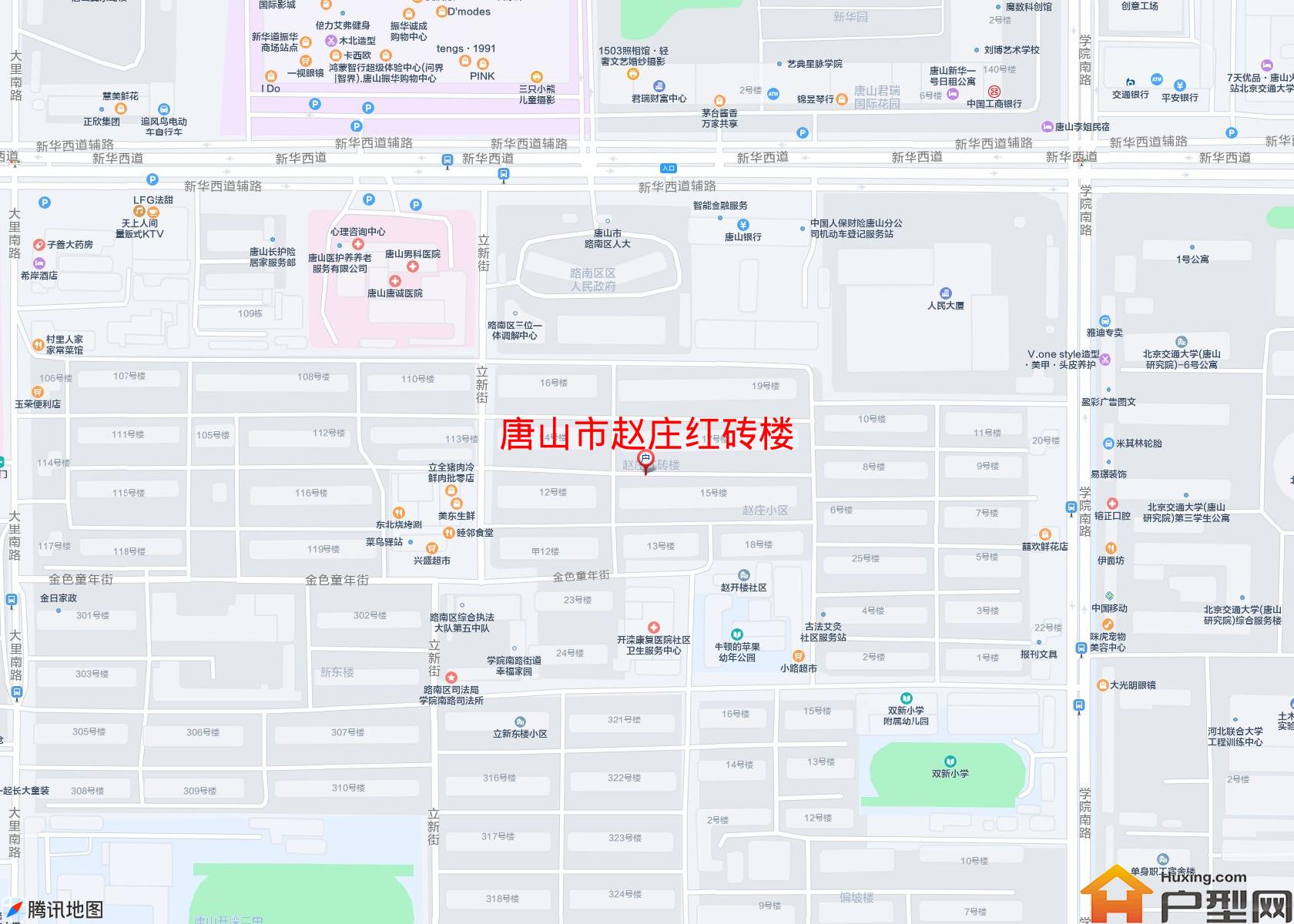 赵庄红砖楼小区 - 户型网