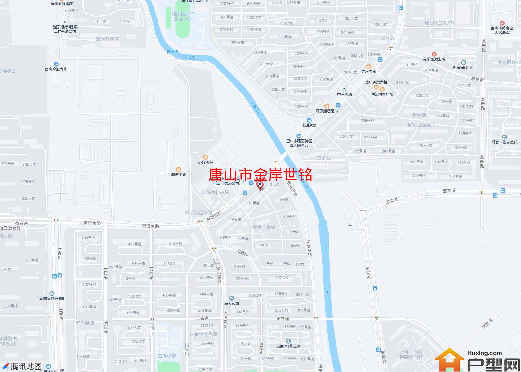 金岸世铭小区 - 户型网