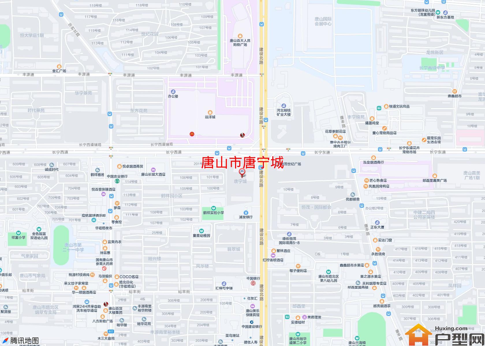 唐宁城小区 - 户型网