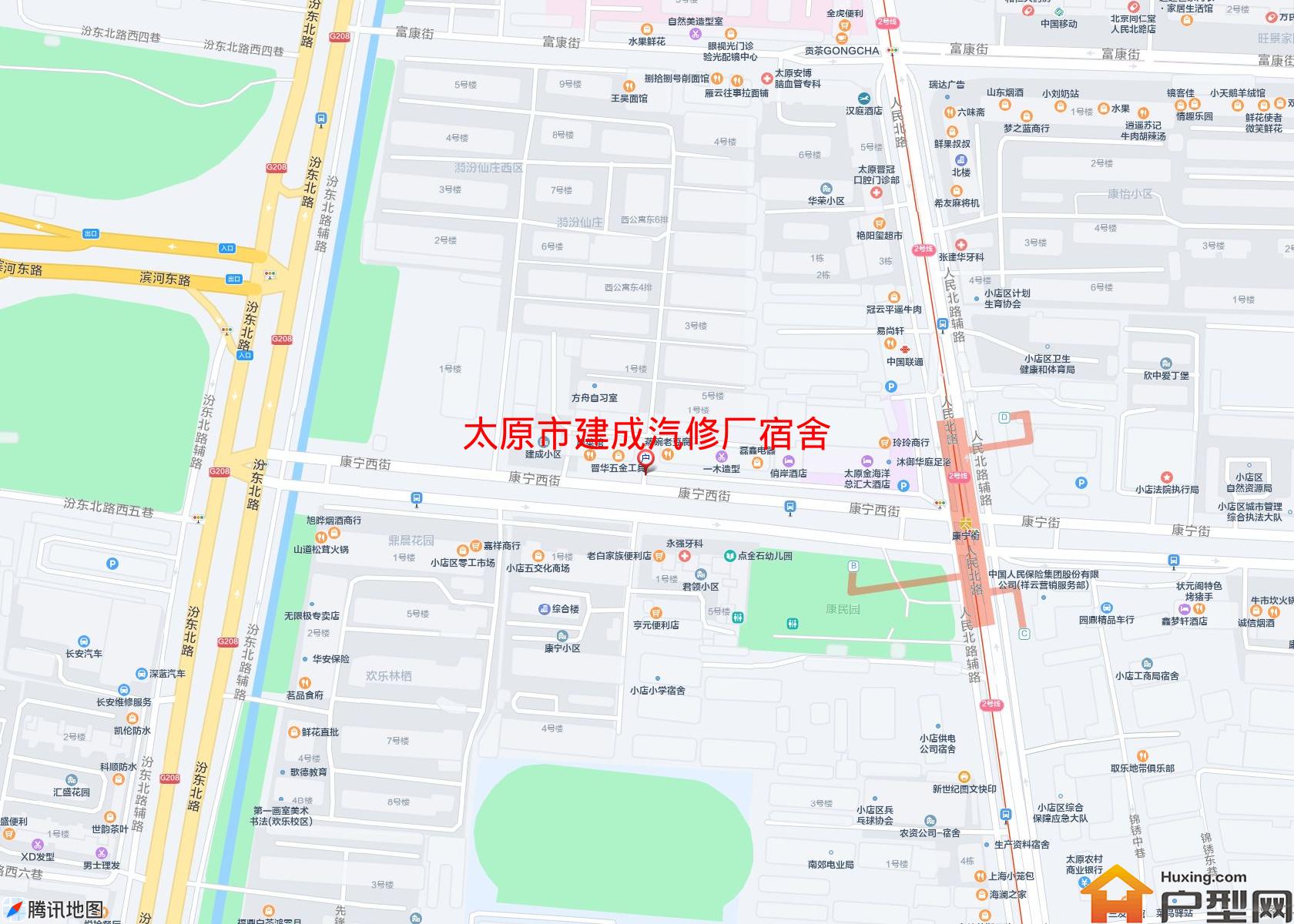 建成汽修厂宿舍小区 - 户型网