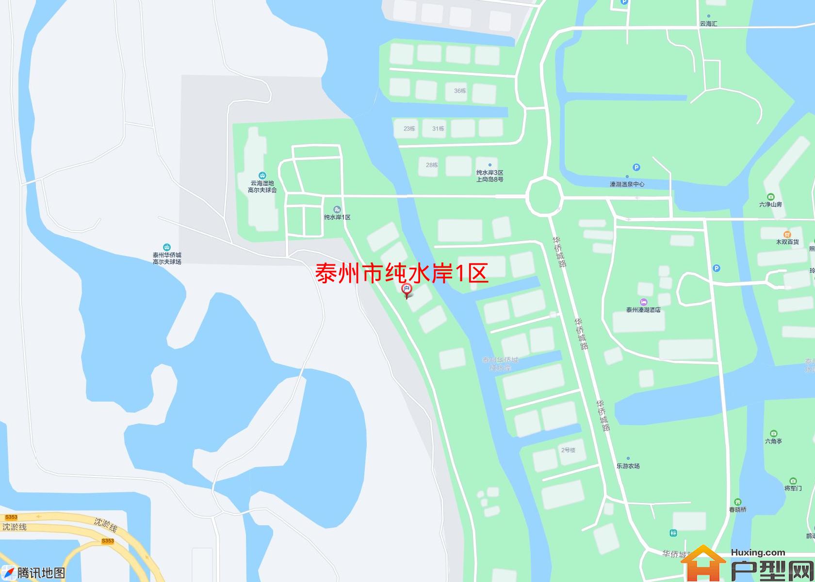 纯水岸1区小区 - 户型网