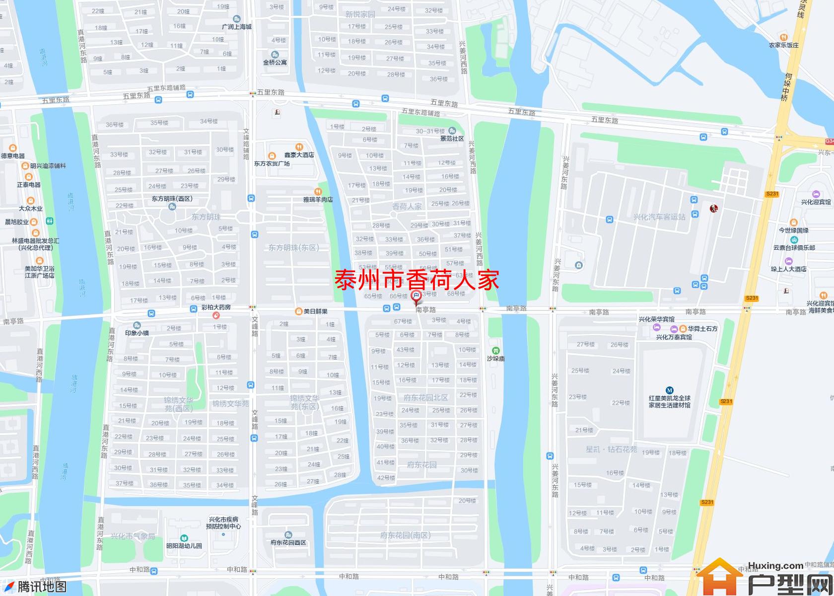 香荷人家小区 - 户型网