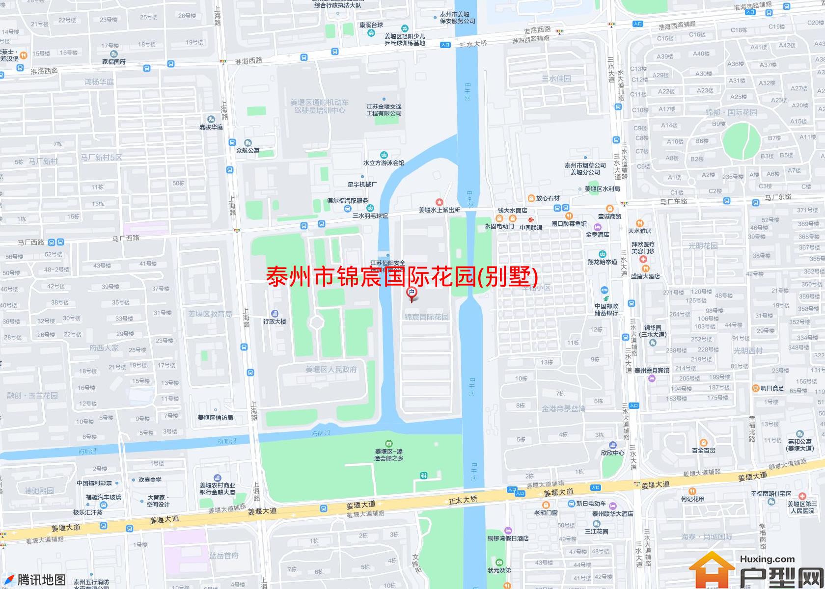 锦宸国际花园(别墅)小区 - 户型网