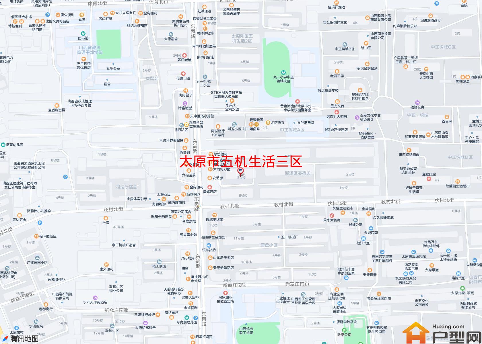 五机生活三区小区 - 户型网
