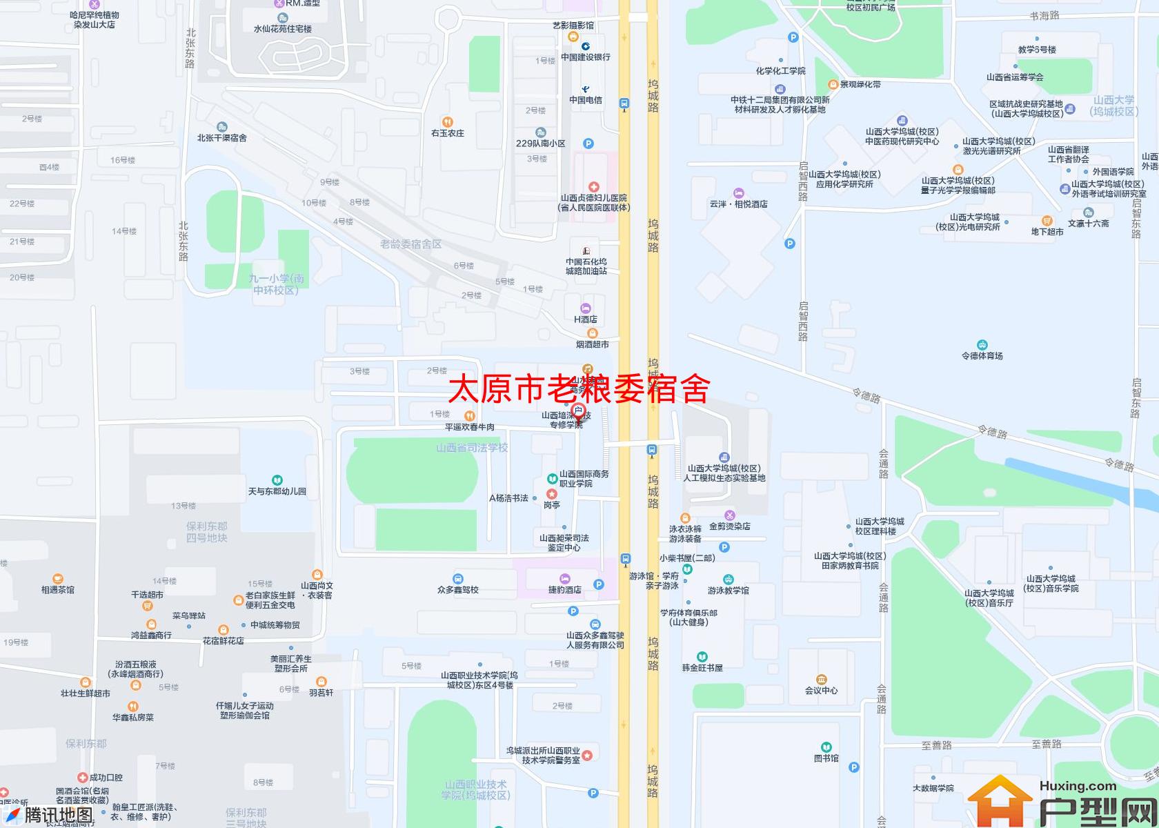 老粮委宿舍小区 - 户型网