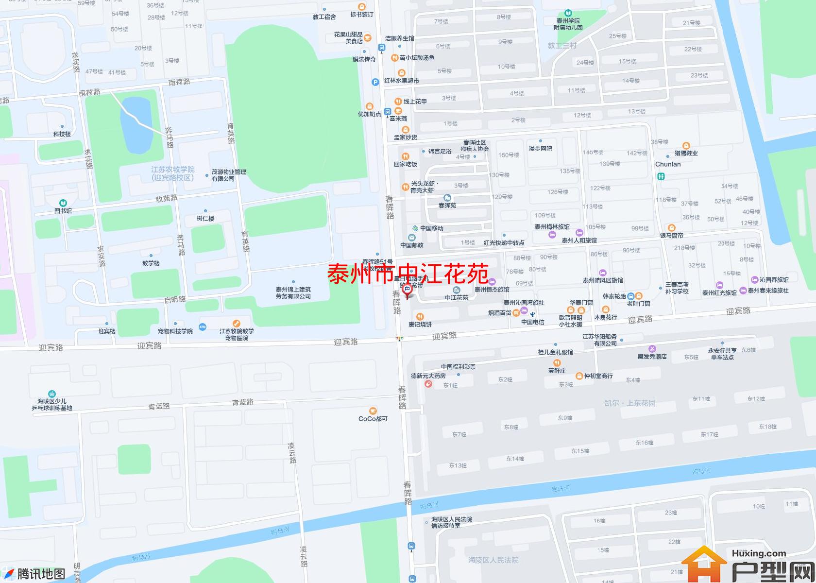 中江花苑小区 - 户型网