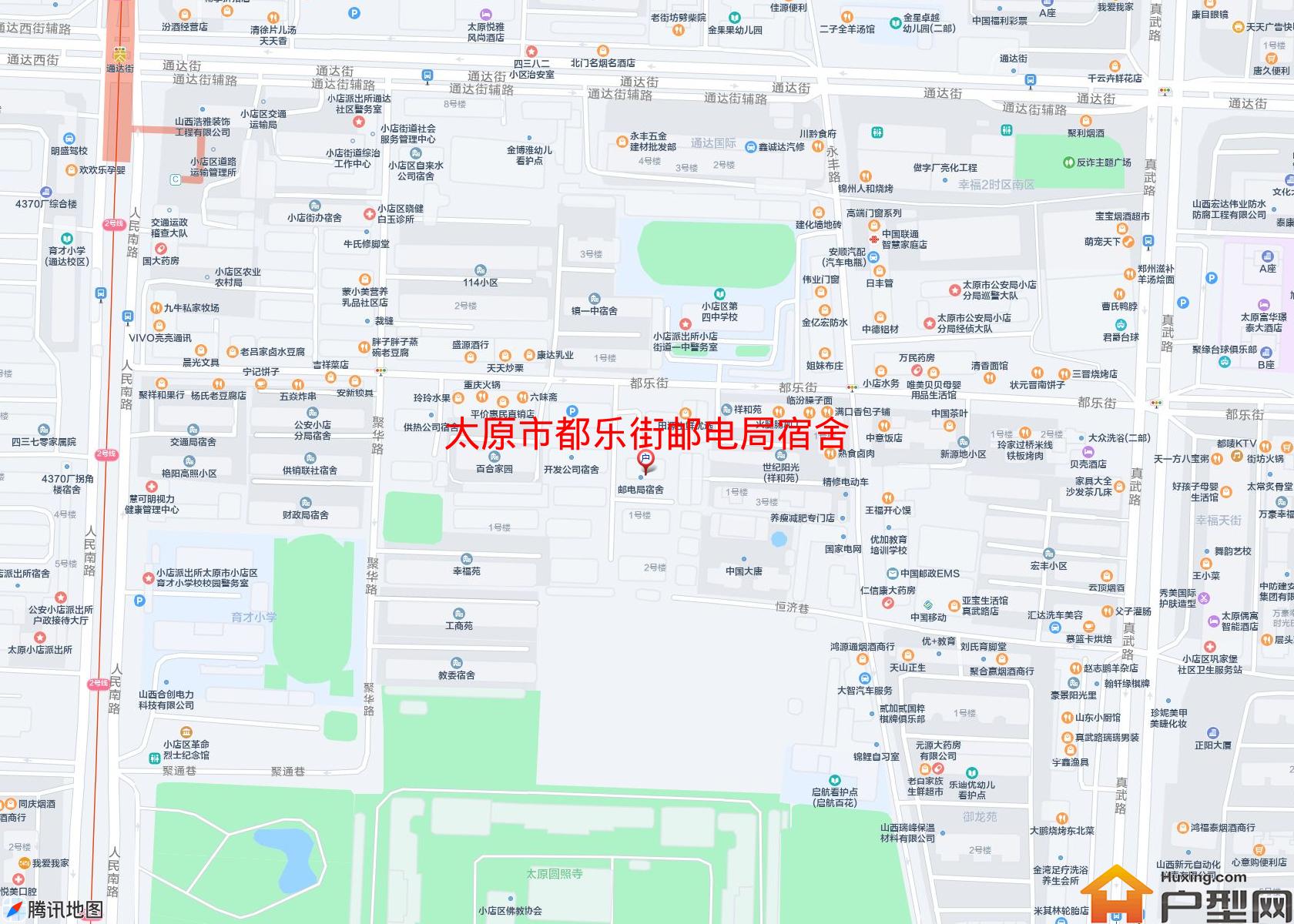 都乐街邮电局宿舍小区 - 户型网