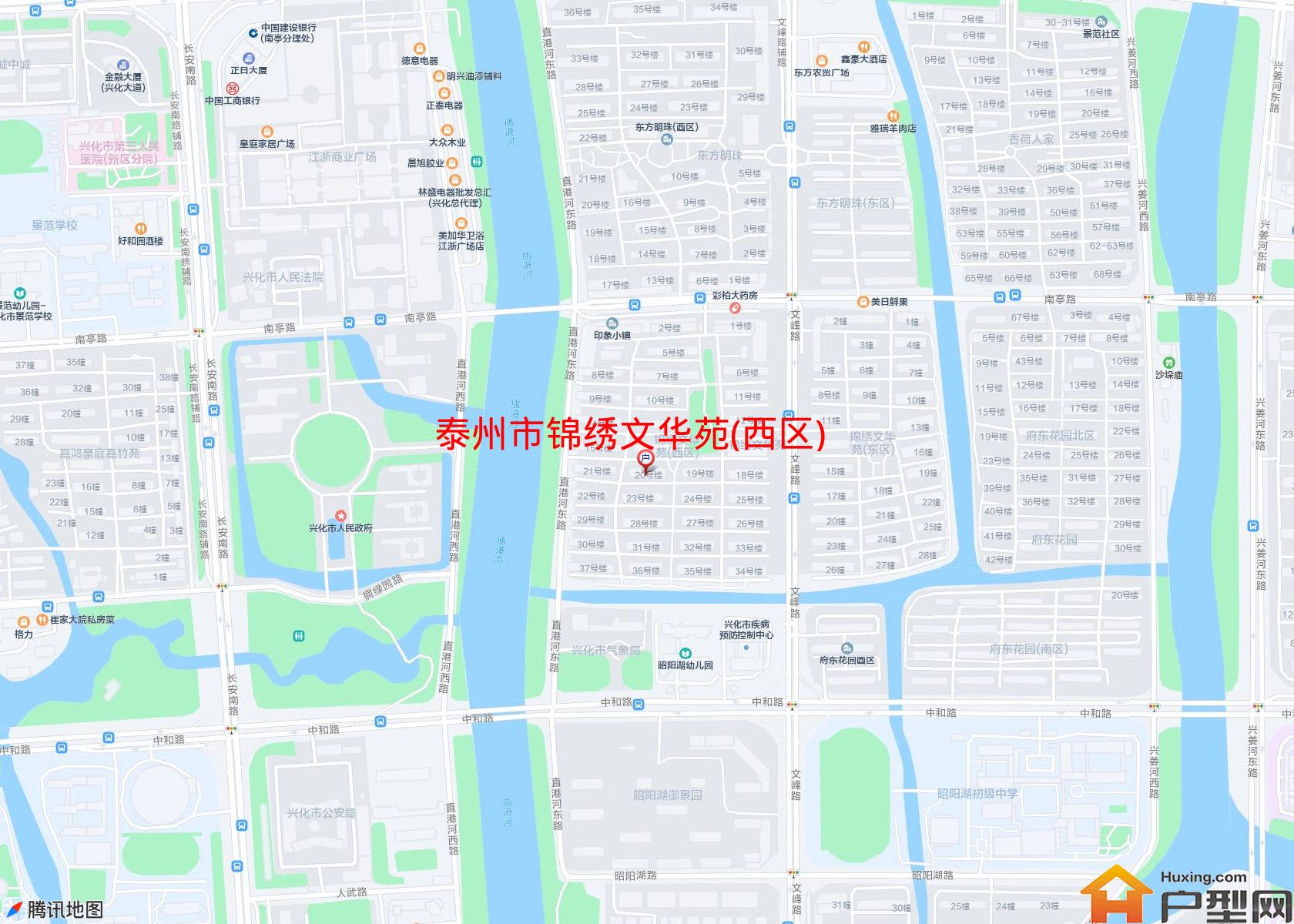 锦绣文华苑(西区)小区 - 户型网