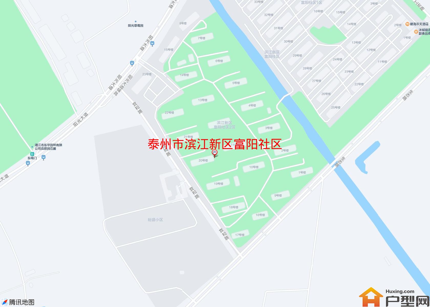 滨江新区富阳社区小区 - 户型网