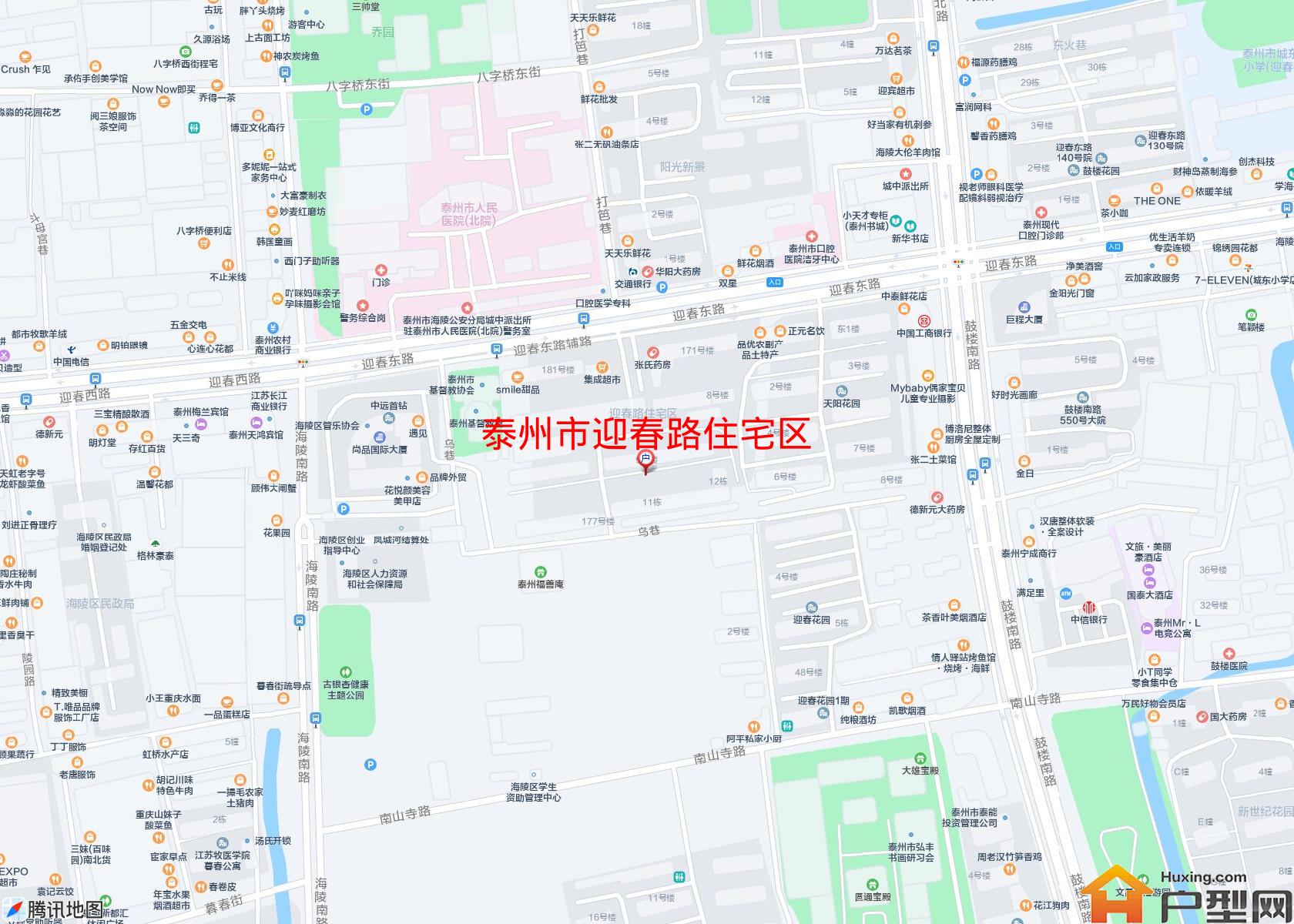 迎春路住宅区小区 - 户型网