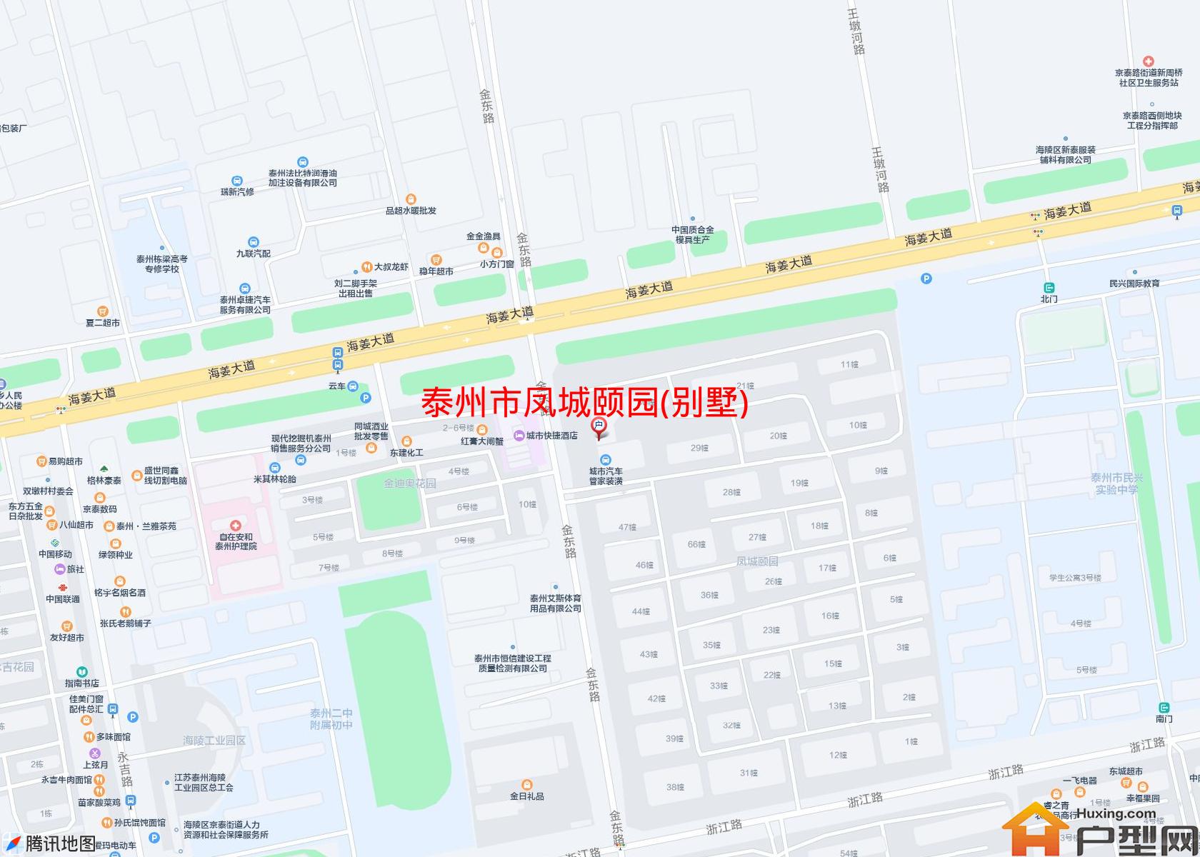 凤城颐园(别墅)小区 - 户型网