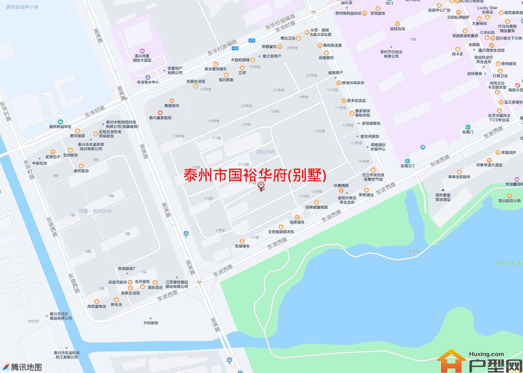 国裕华府(别墅)小区 - 户型网