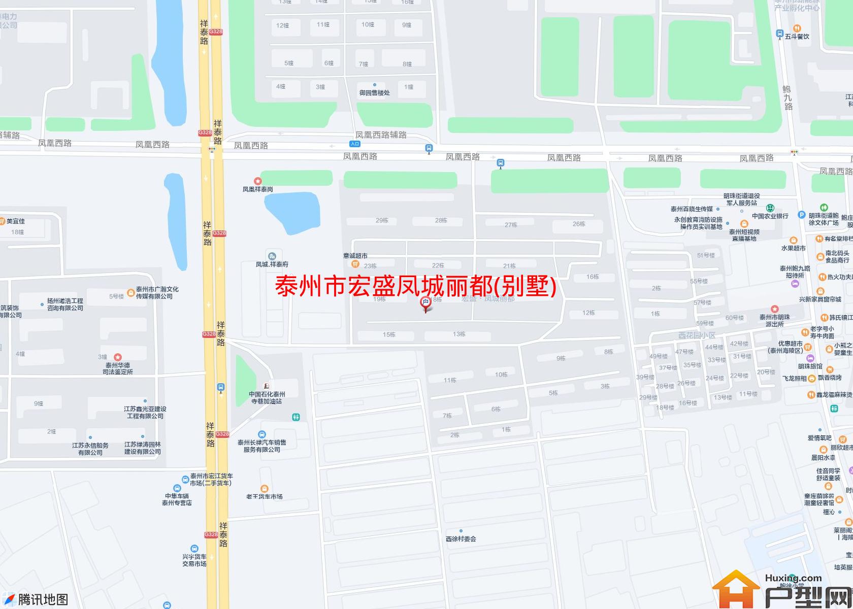 宏盛凤城丽都(别墅)小区 - 户型网