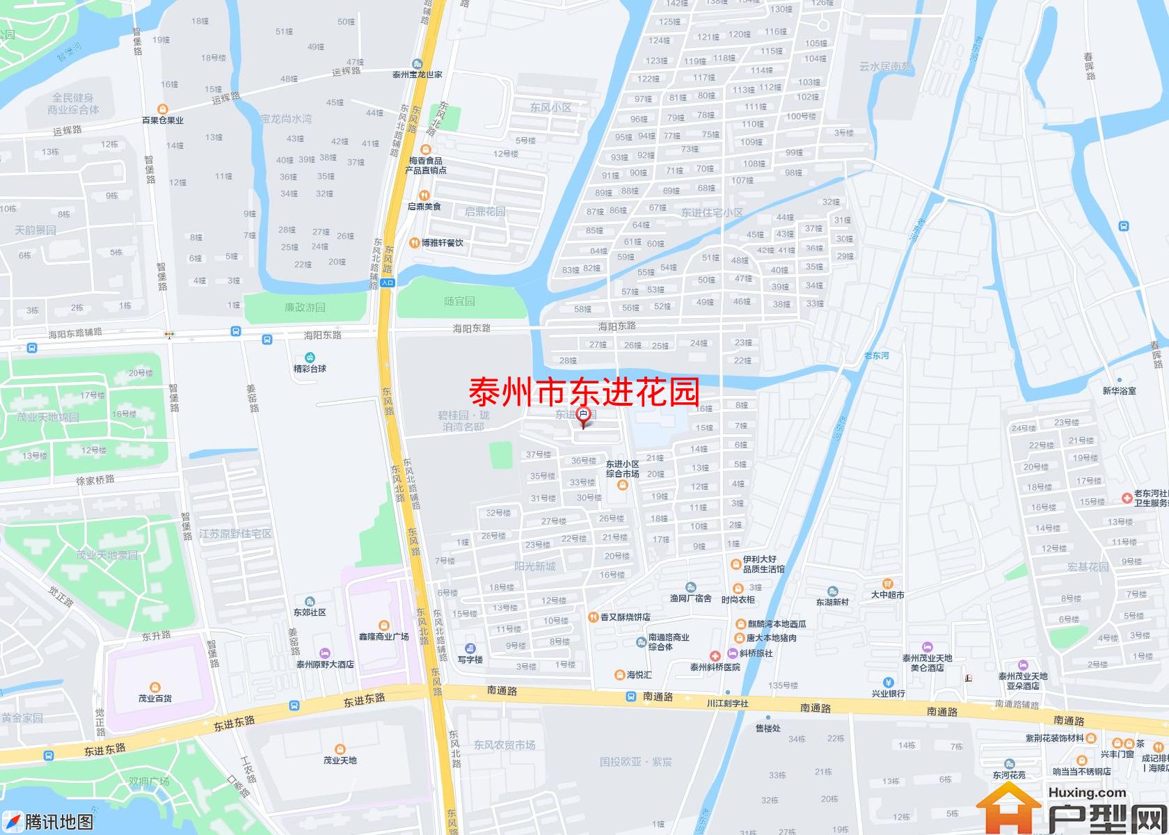 东进花园小区 - 户型网