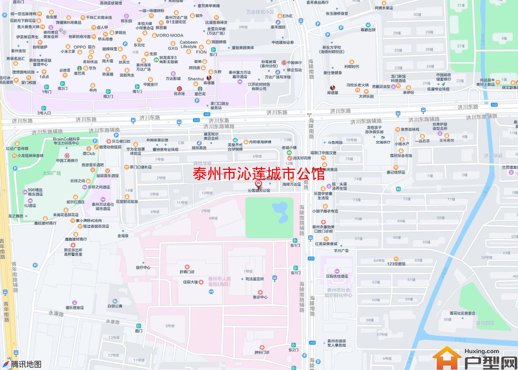 沁莲城市公馆小区 - 户型网