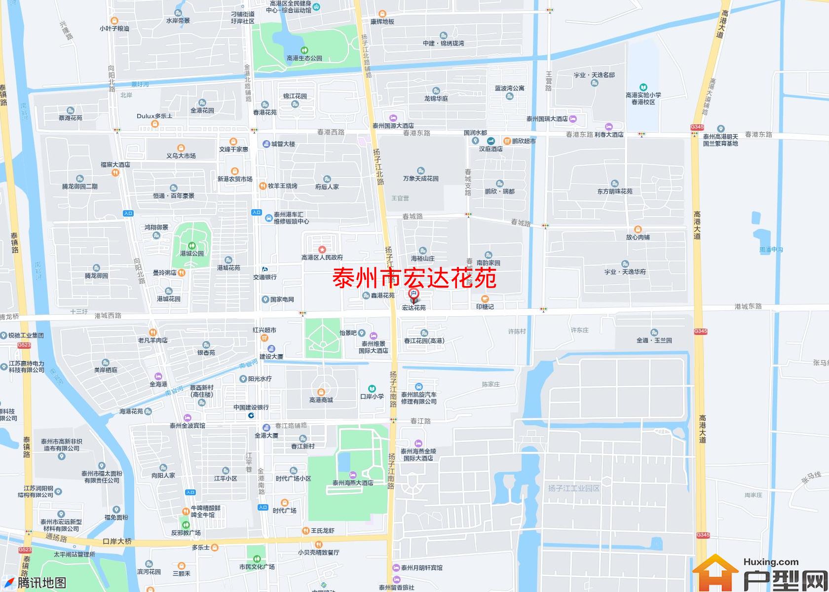 宏达花苑小区 - 户型网