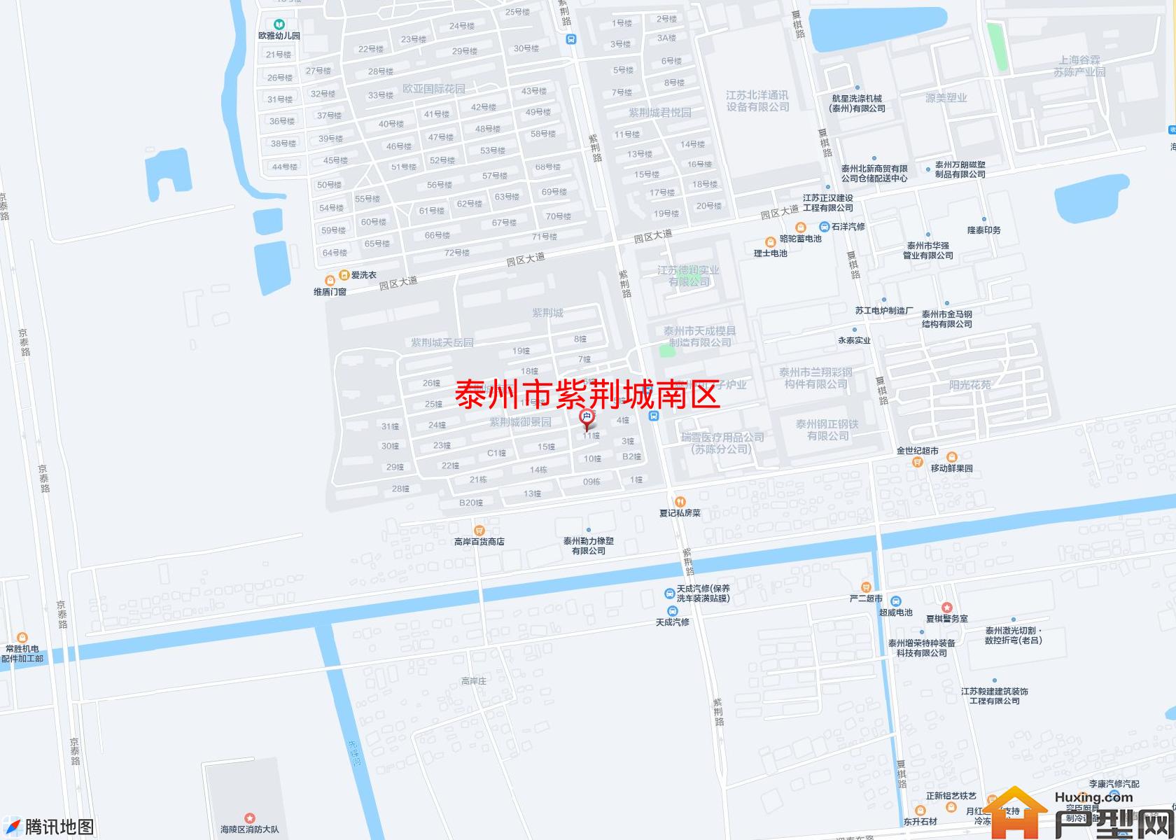 紫荆城南区小区 - 户型网