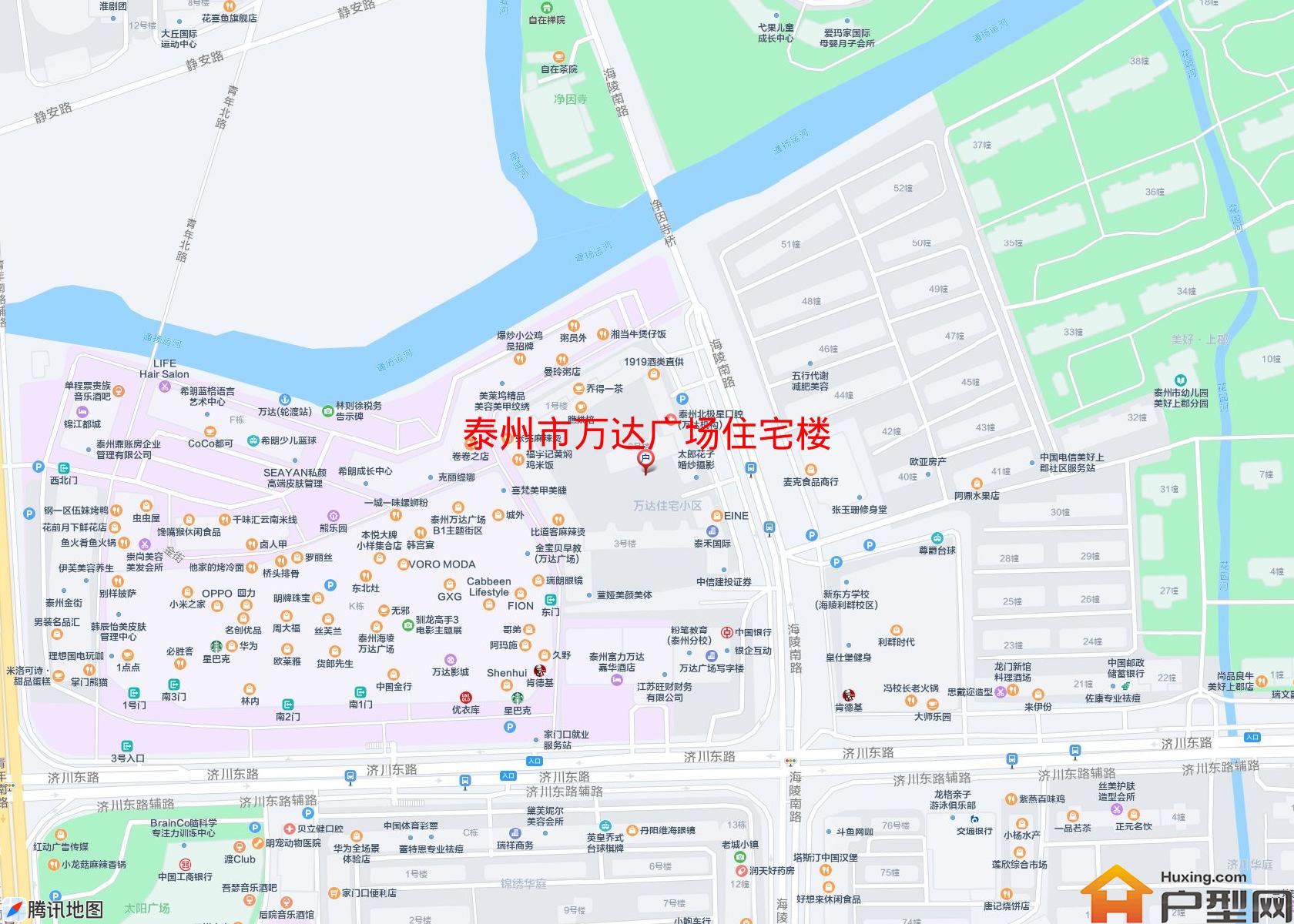 万达广场住宅楼小区 - 户型网