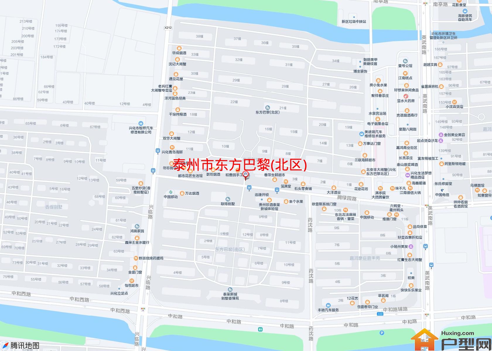 东方巴黎(北区)小区 - 户型网
