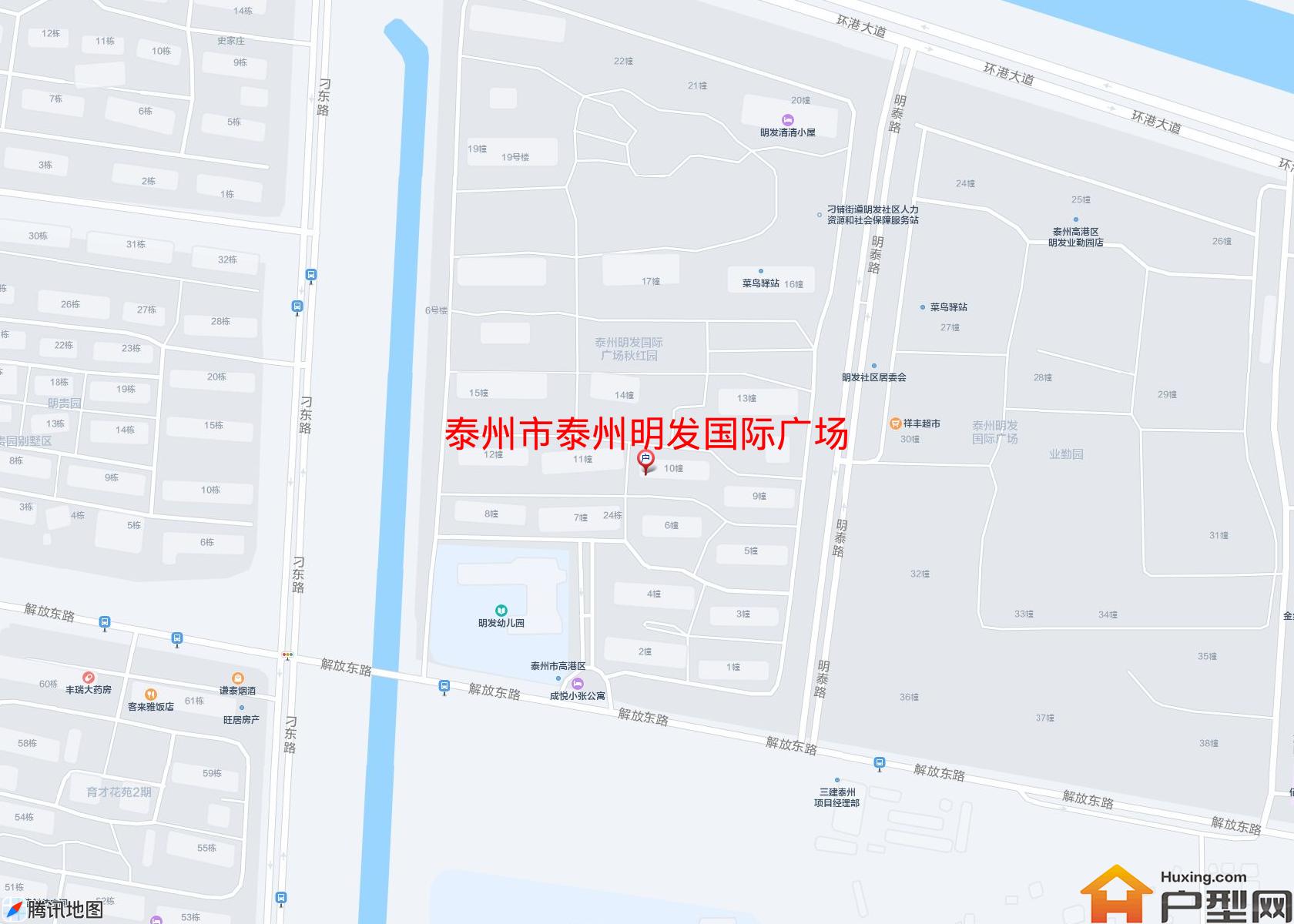泰州明发国际广场小区 - 户型网
