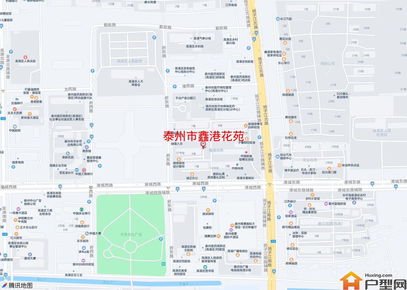 鑫港花苑小区 - 户型网