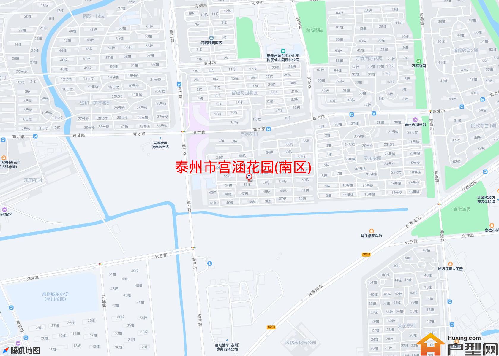 宫涵花园(南区)小区 - 户型网