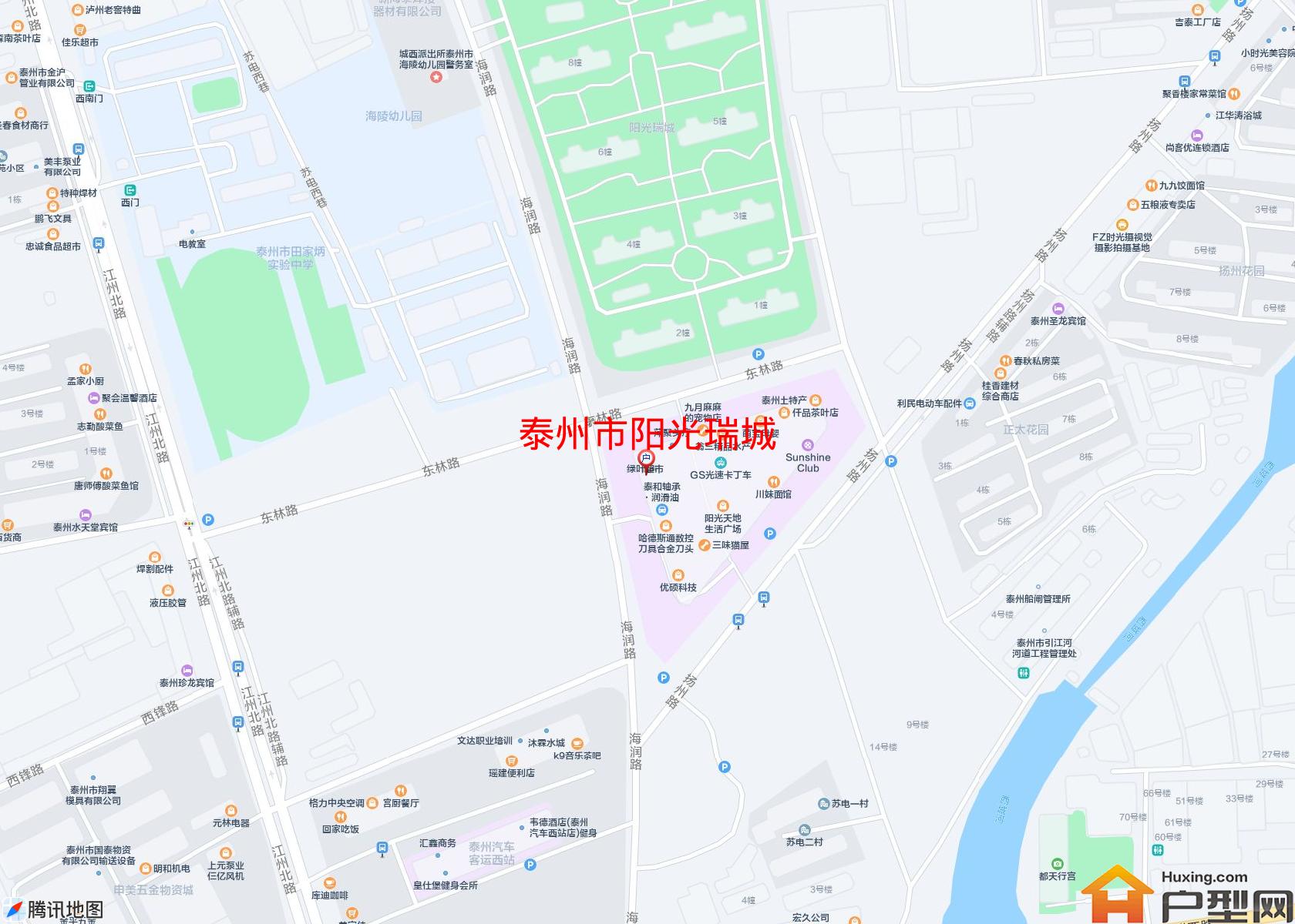 阳光瑞城小区 - 户型网