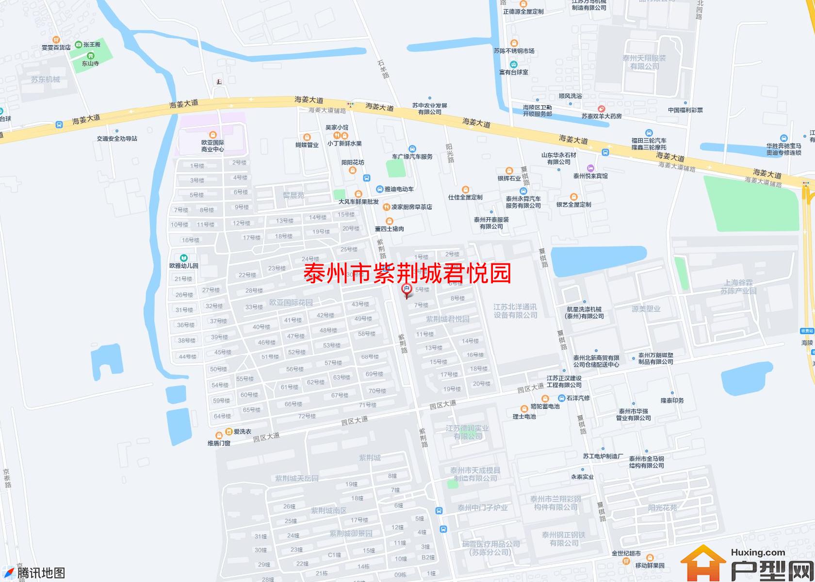 紫荆城君悦园小区 - 户型网