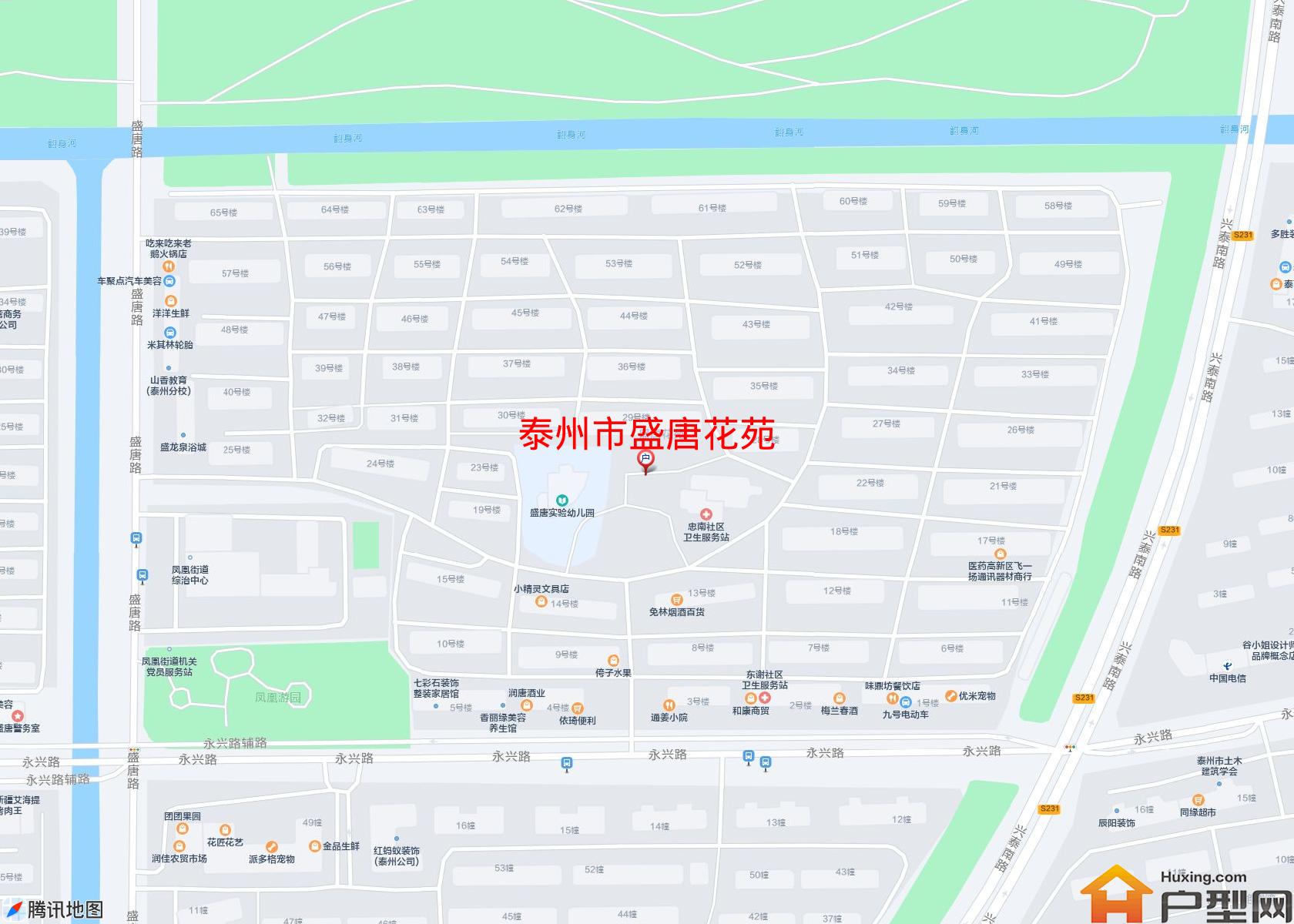 盛唐花苑小区 - 户型网