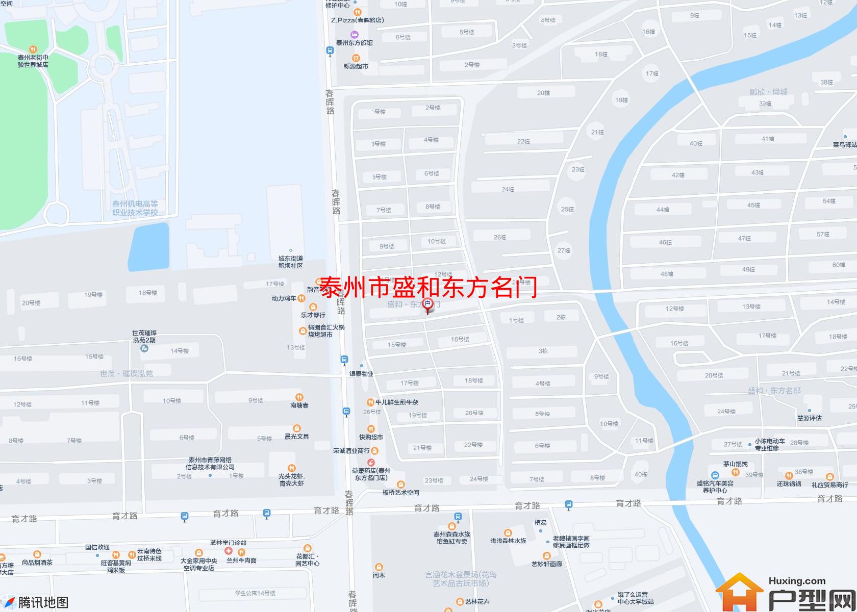 盛和东方名门小区 - 户型网