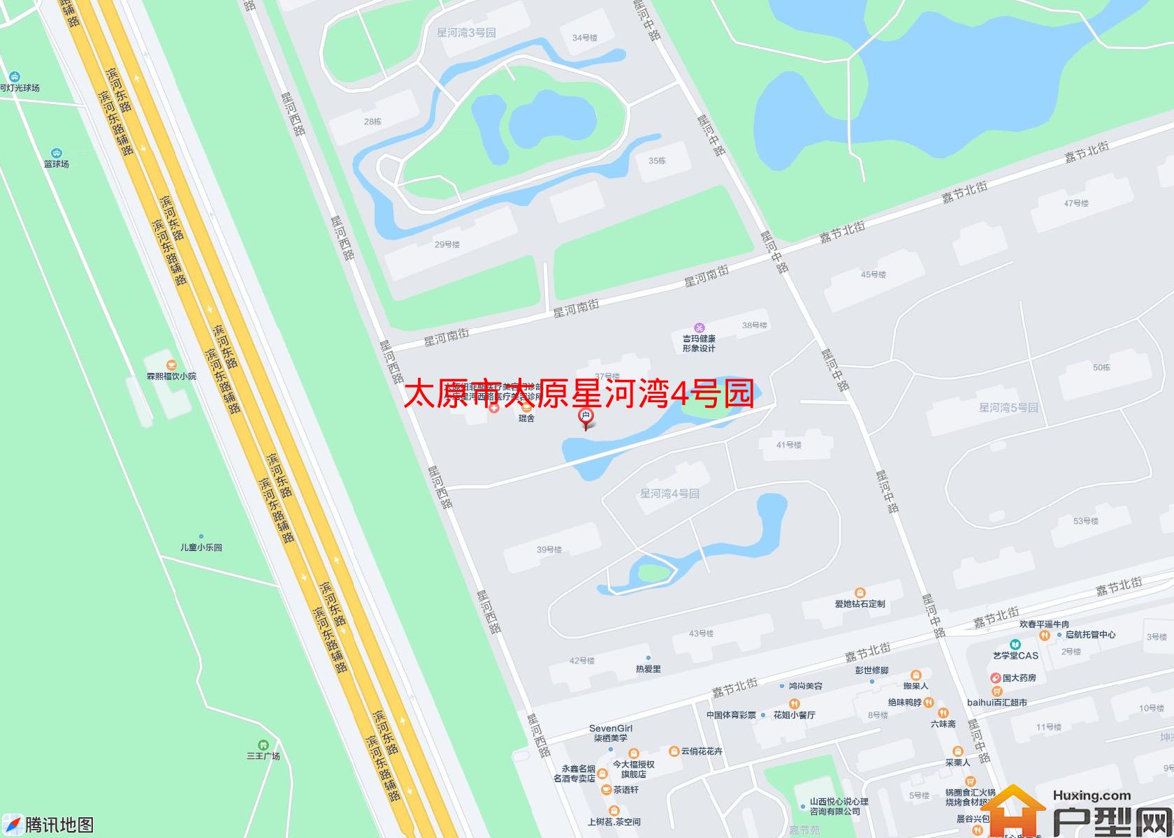 太原星河湾4号园小区 - 户型网