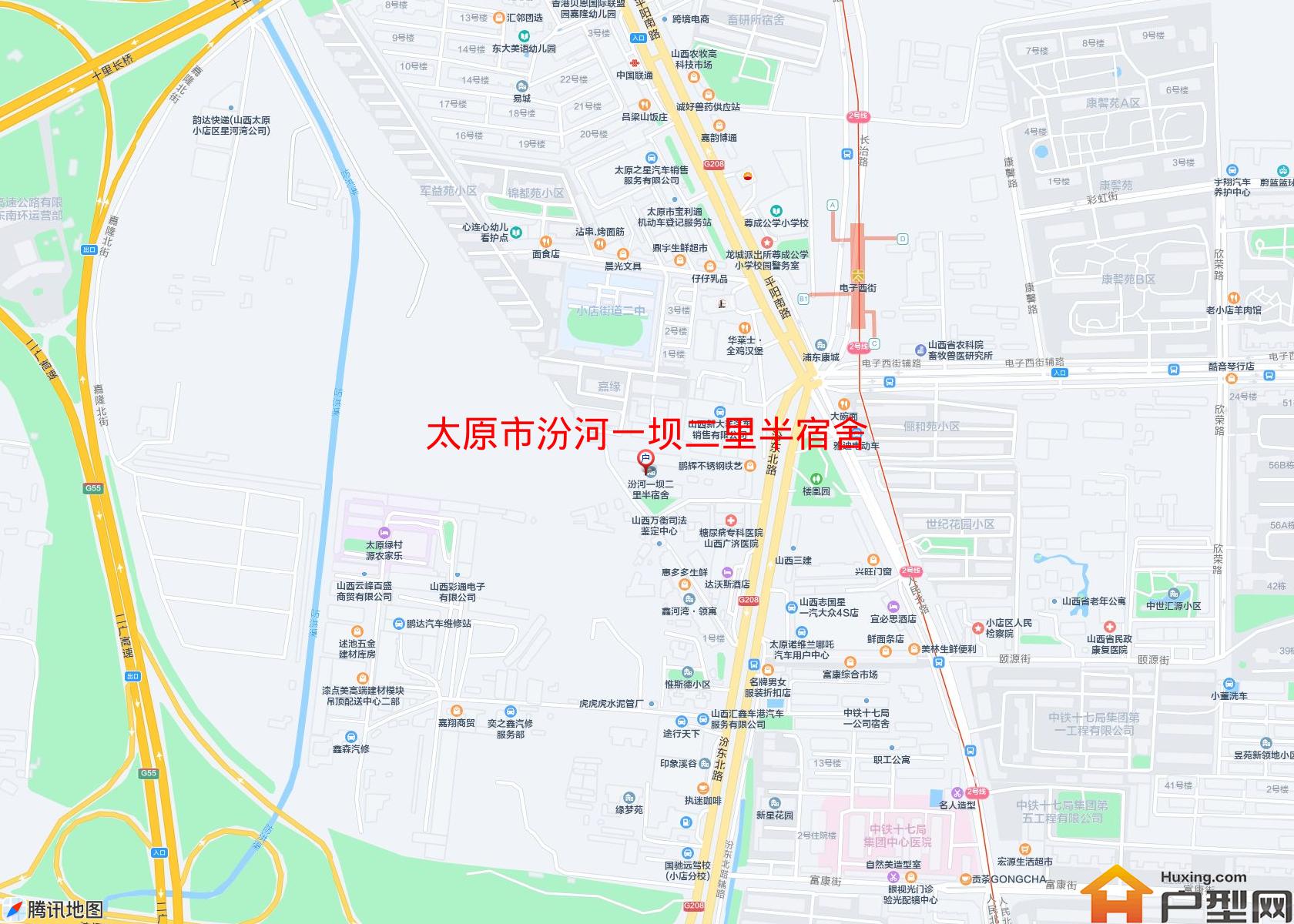 汾河一坝二里半宿舍小区 - 户型网