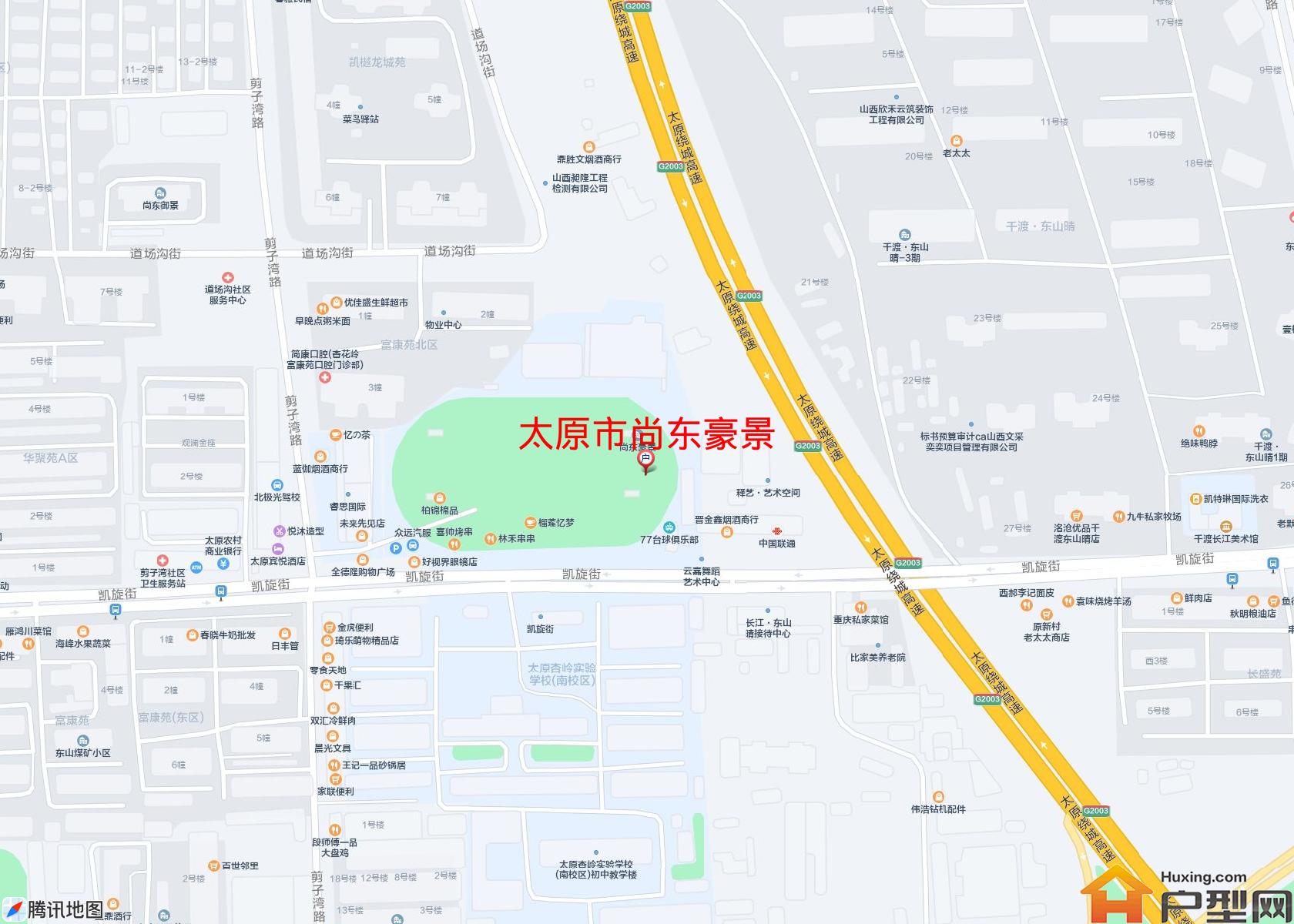 尚东豪景小区 - 户型网