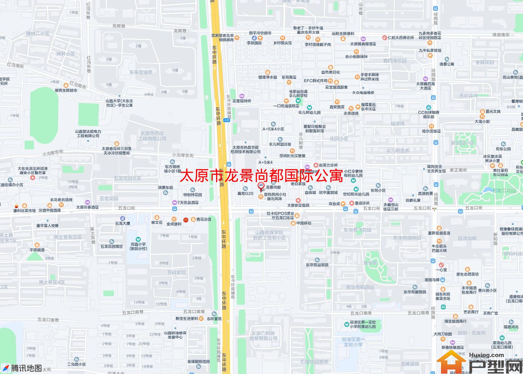 龙景尚都国际公寓小区 - 户型网
