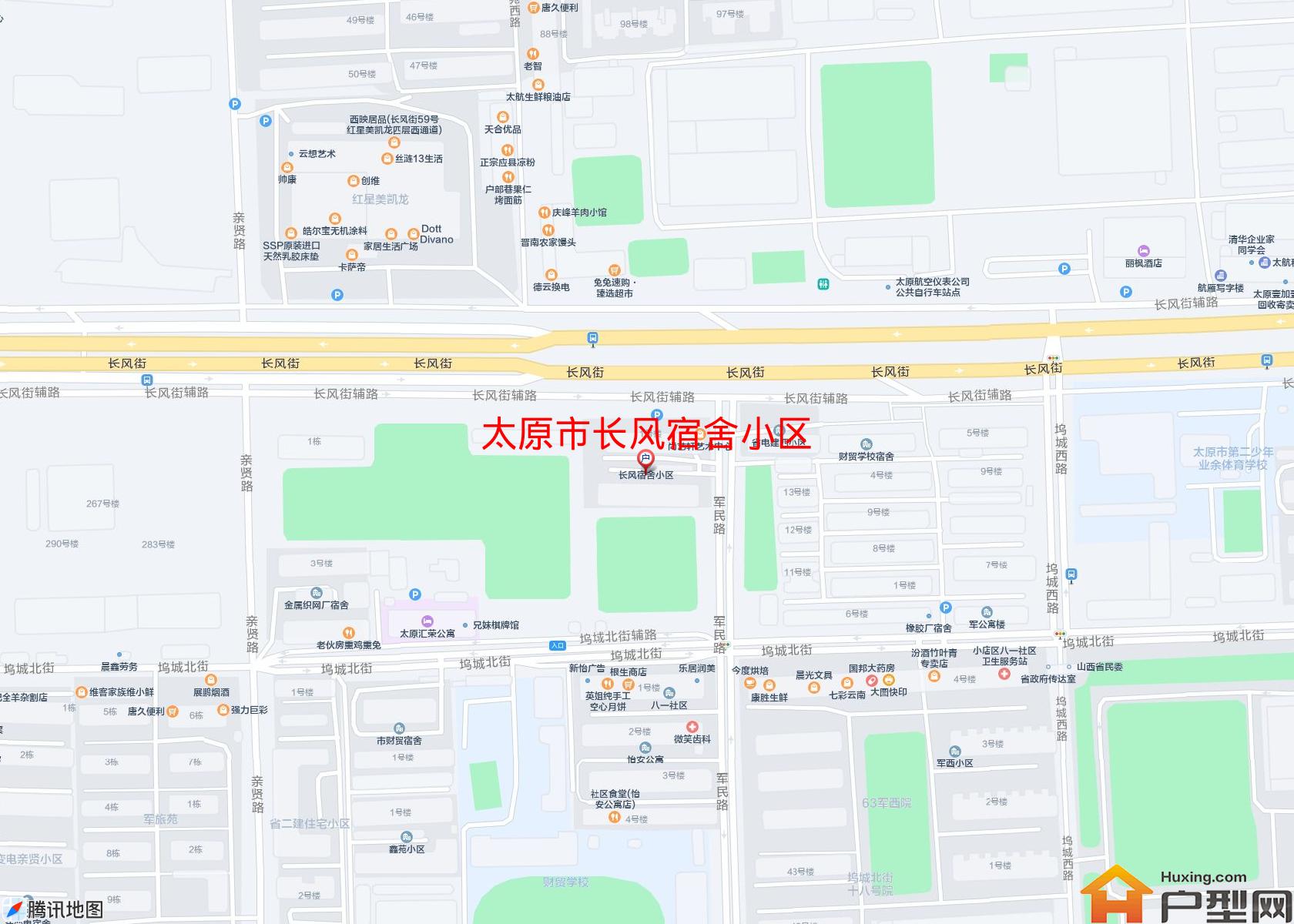长风宿舍小区小区 - 户型网