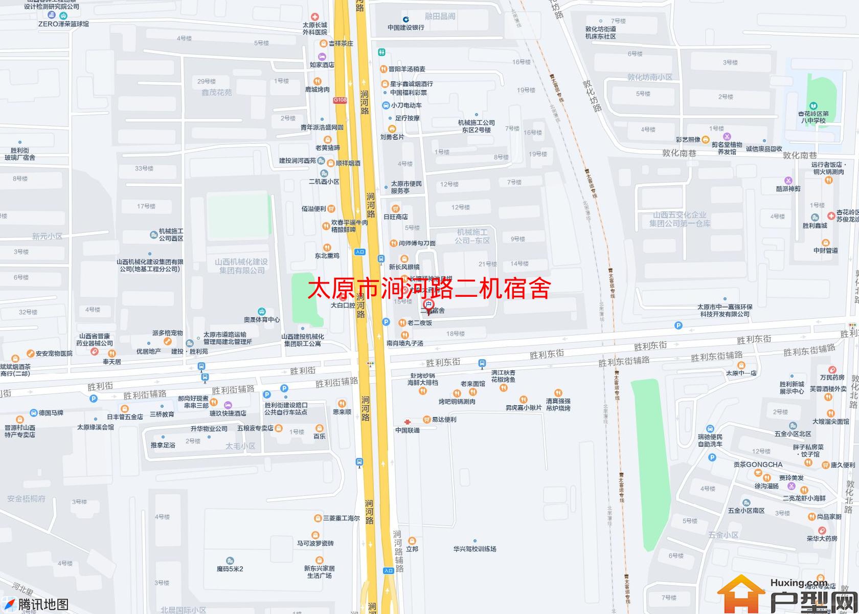 涧河路二机宿舍小区 - 户型网