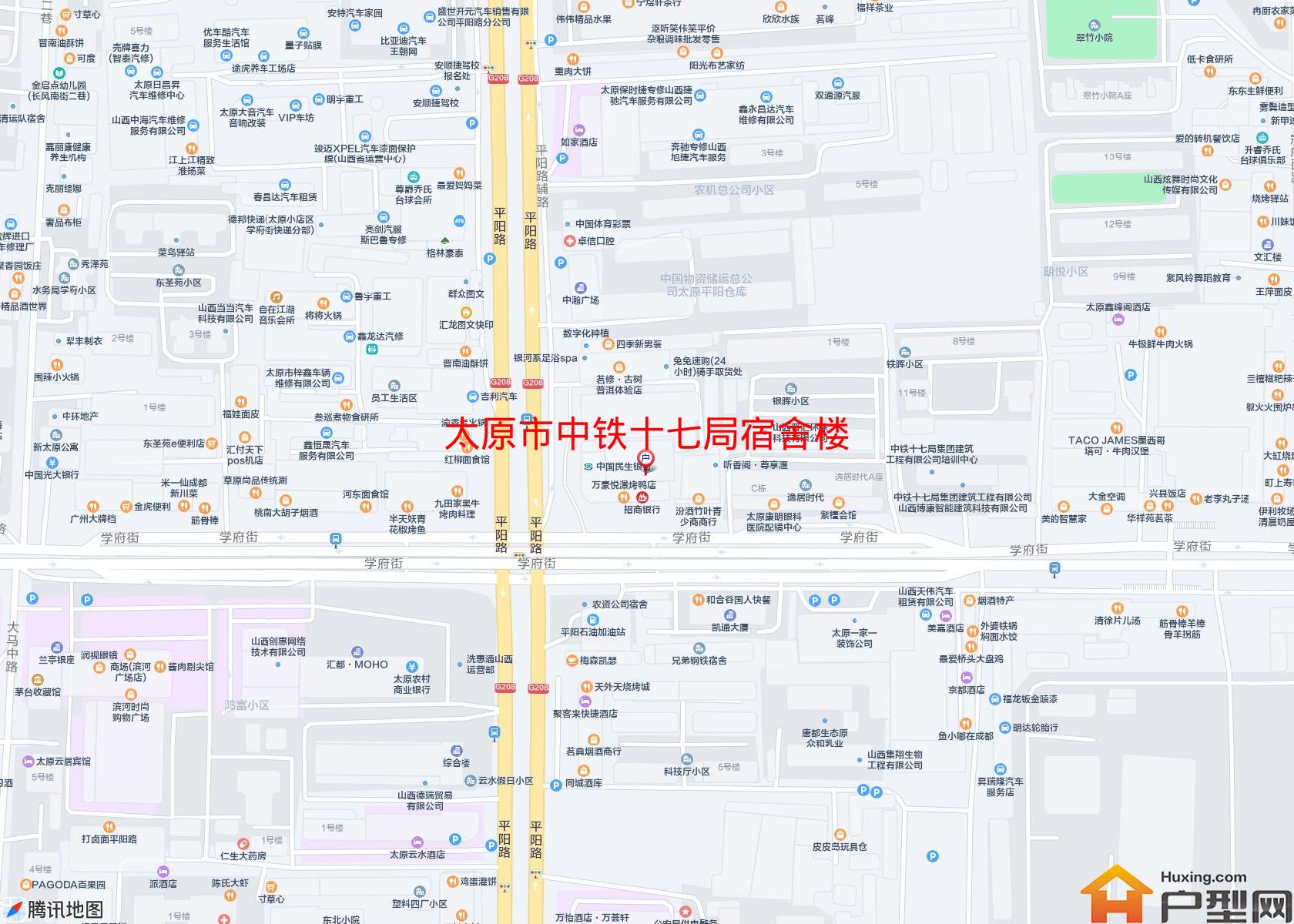 中铁十七局宿舍楼小区 - 户型网