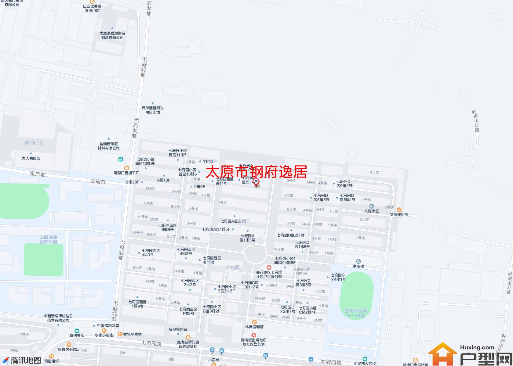 钢府逸居小区 - 户型网