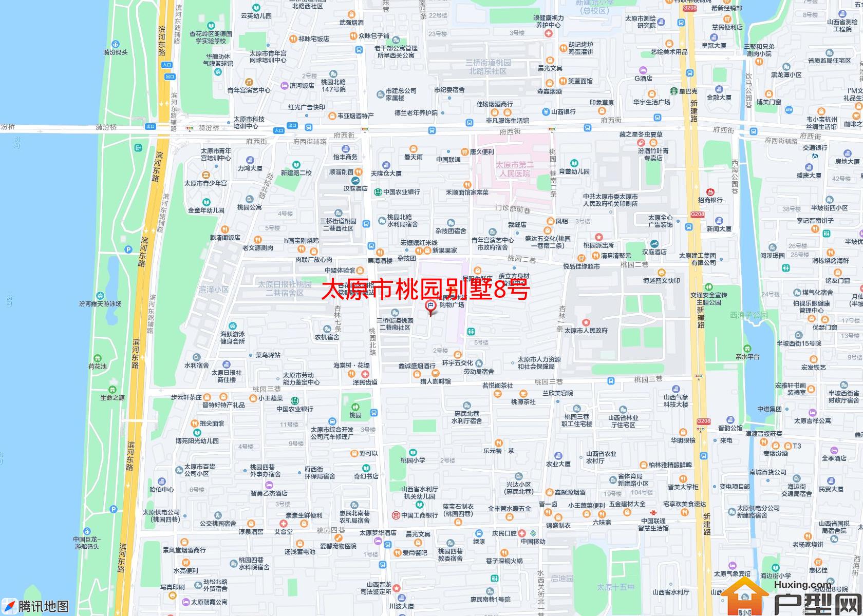 桃园别墅8号小区 - 户型网