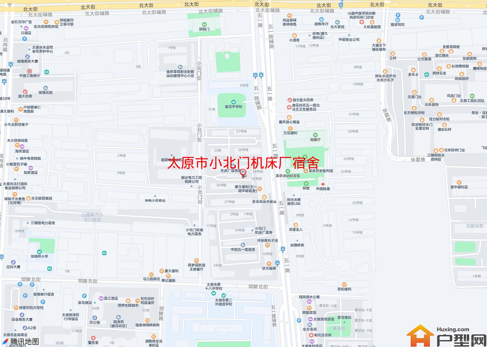 小北门机床厂宿舍小区 - 户型网
