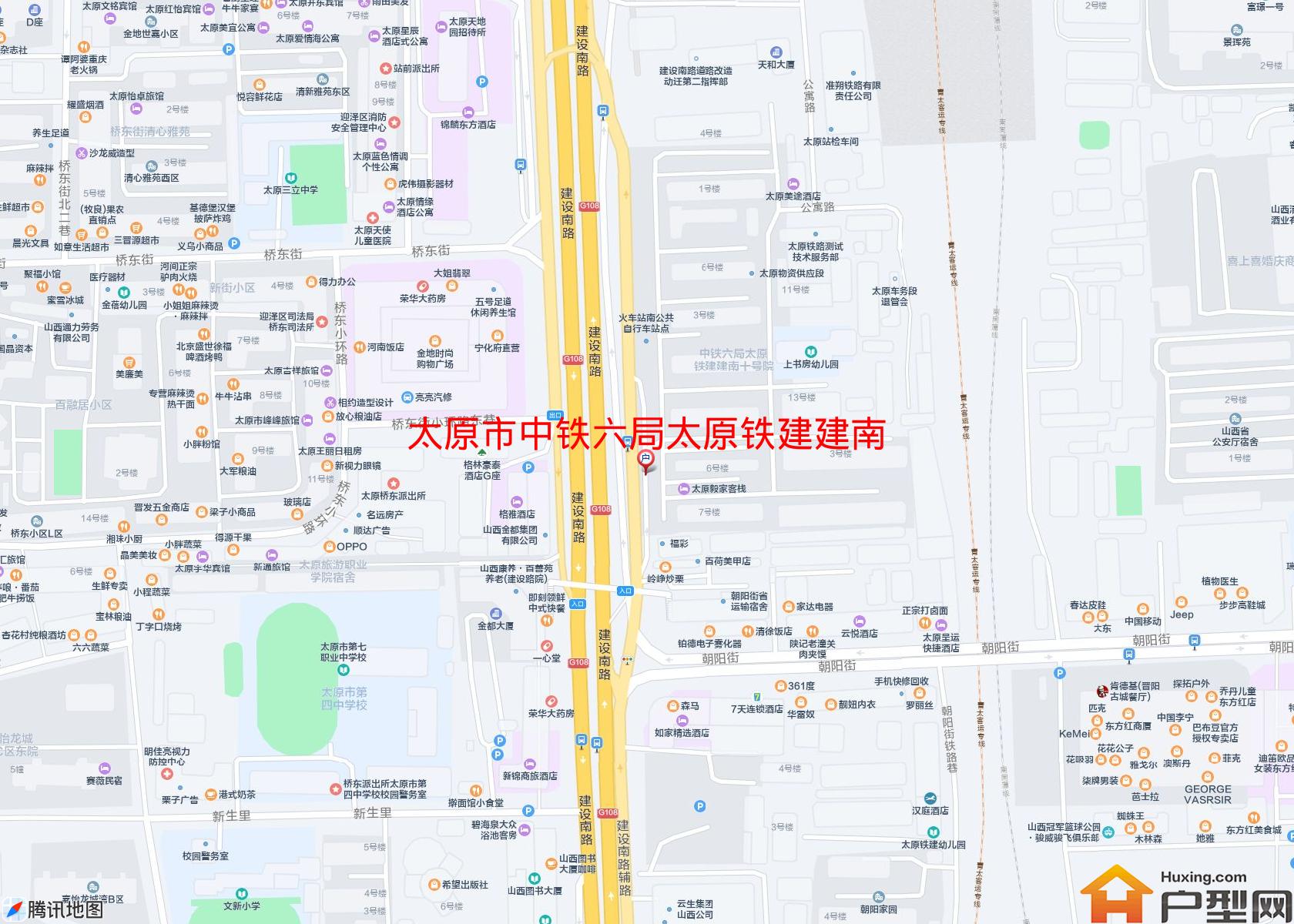 中铁六局太原铁建建南十号院小区 - 户型网