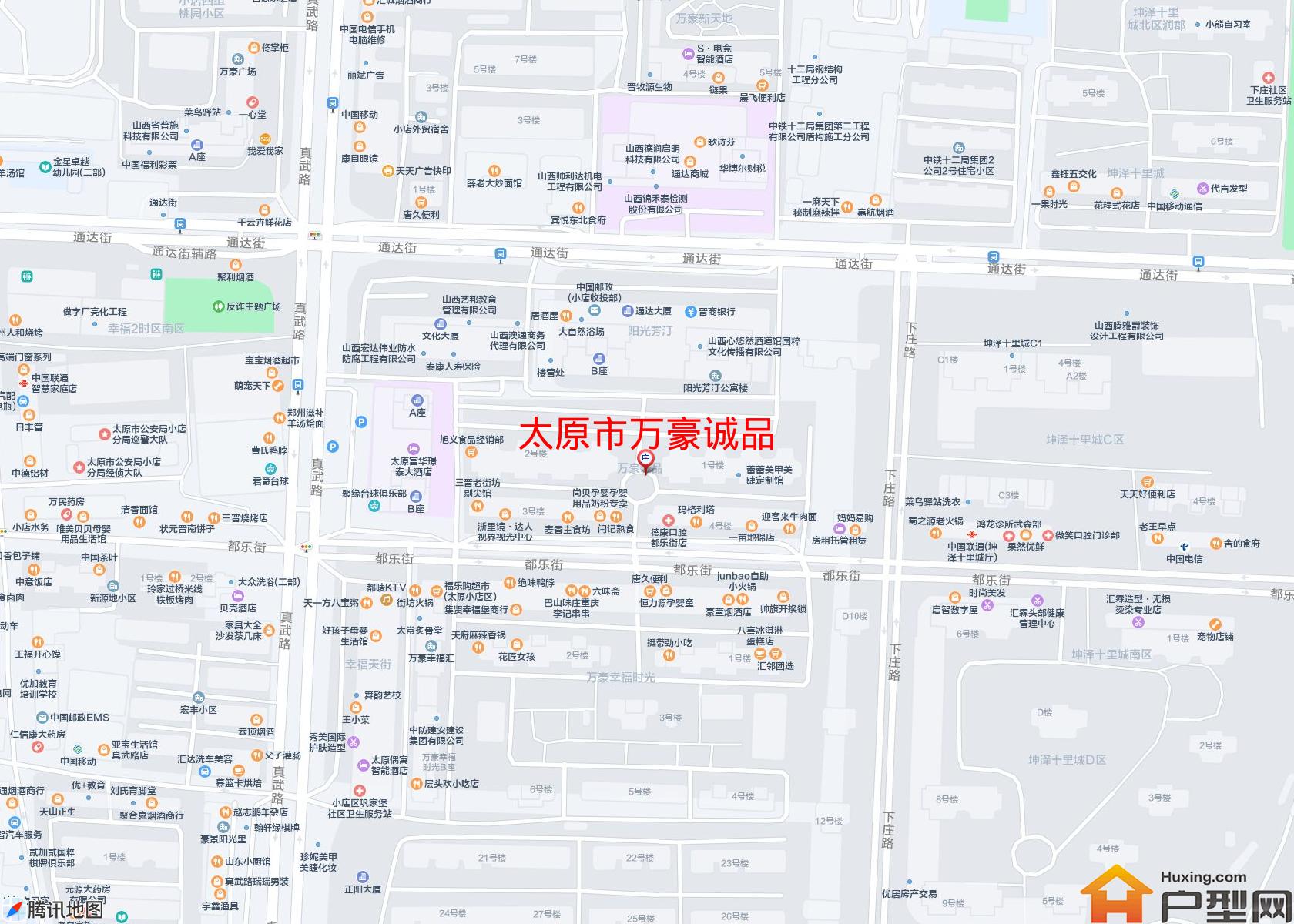 万豪诚品小区 - 户型网