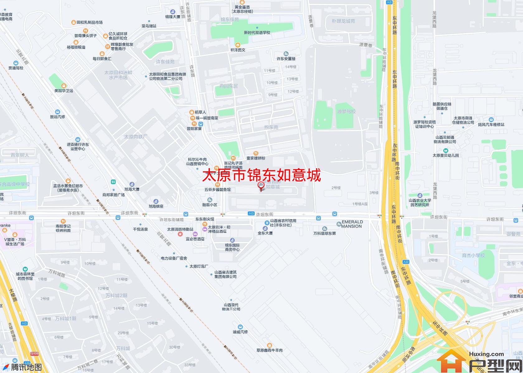 锦东如意城小区 - 户型网