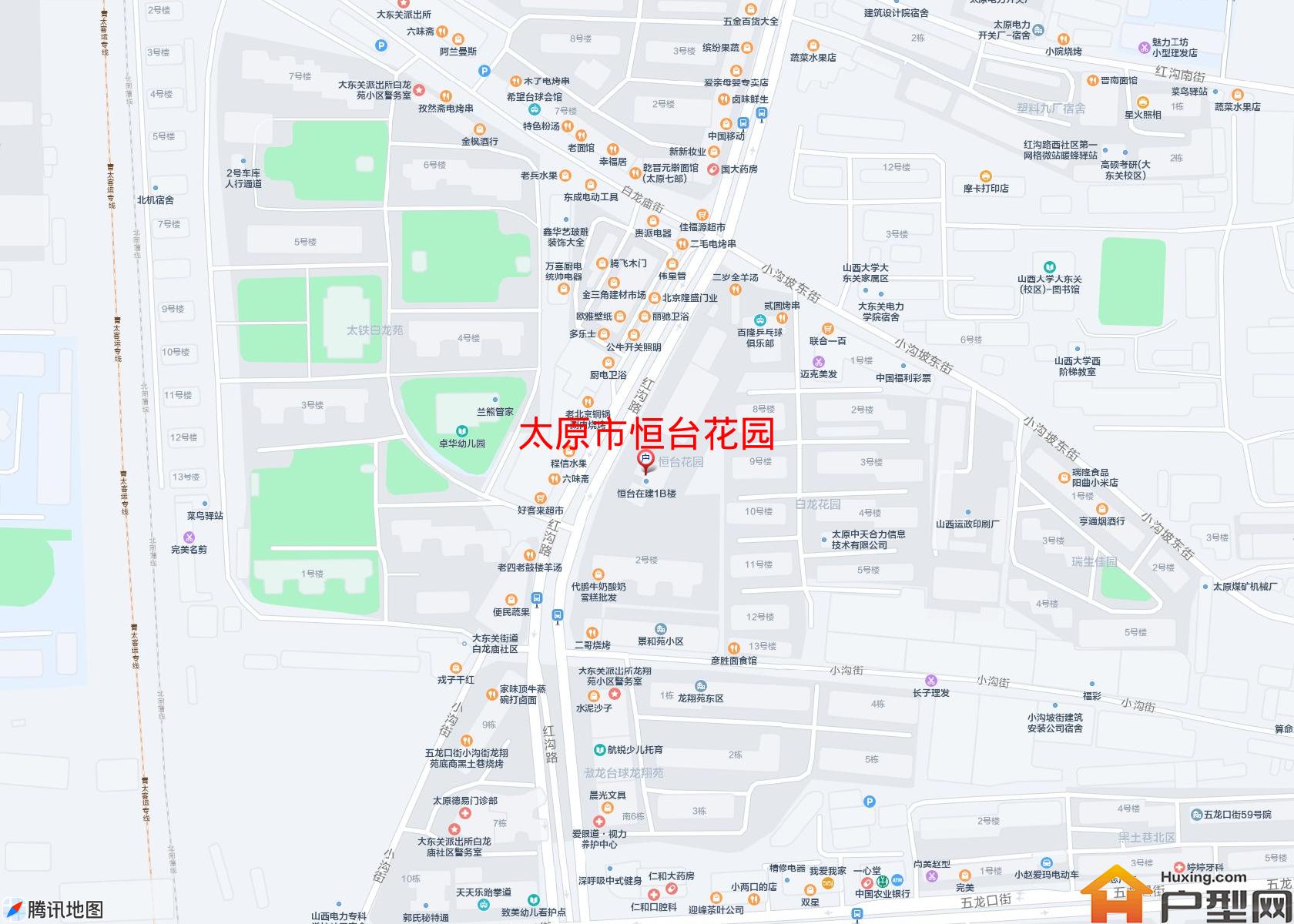 恒台花园小区 - 户型网