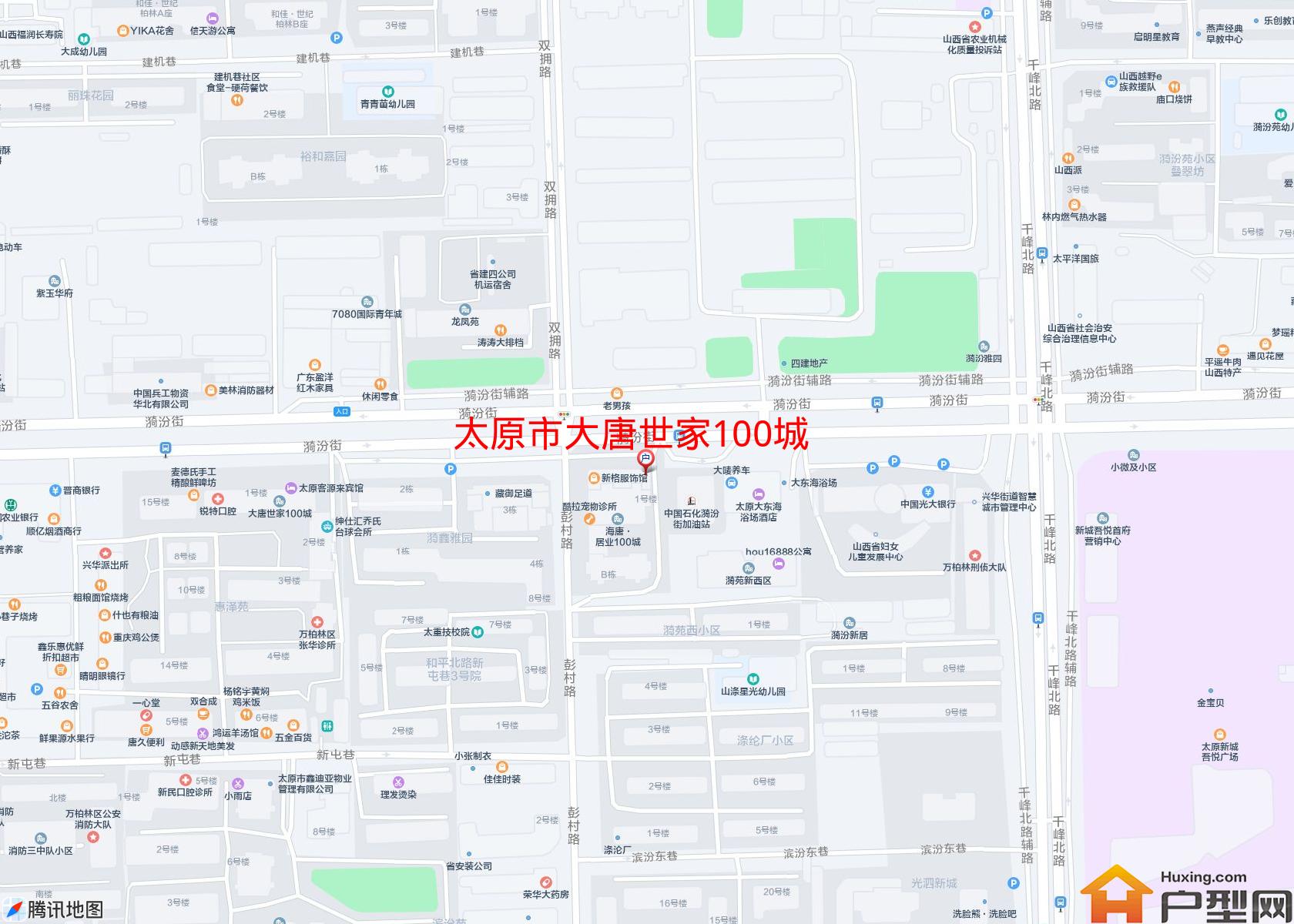 大唐世家100城小区 - 户型网