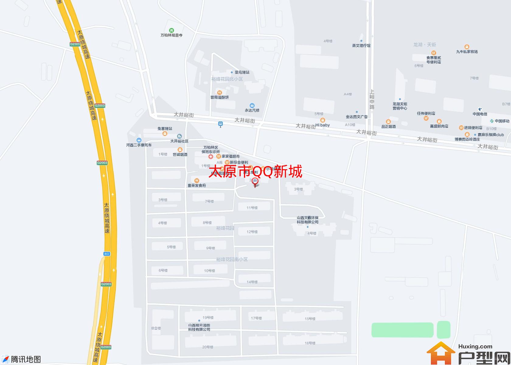 QQ新城小区 - 户型网 QQ新城小区 - 户型网