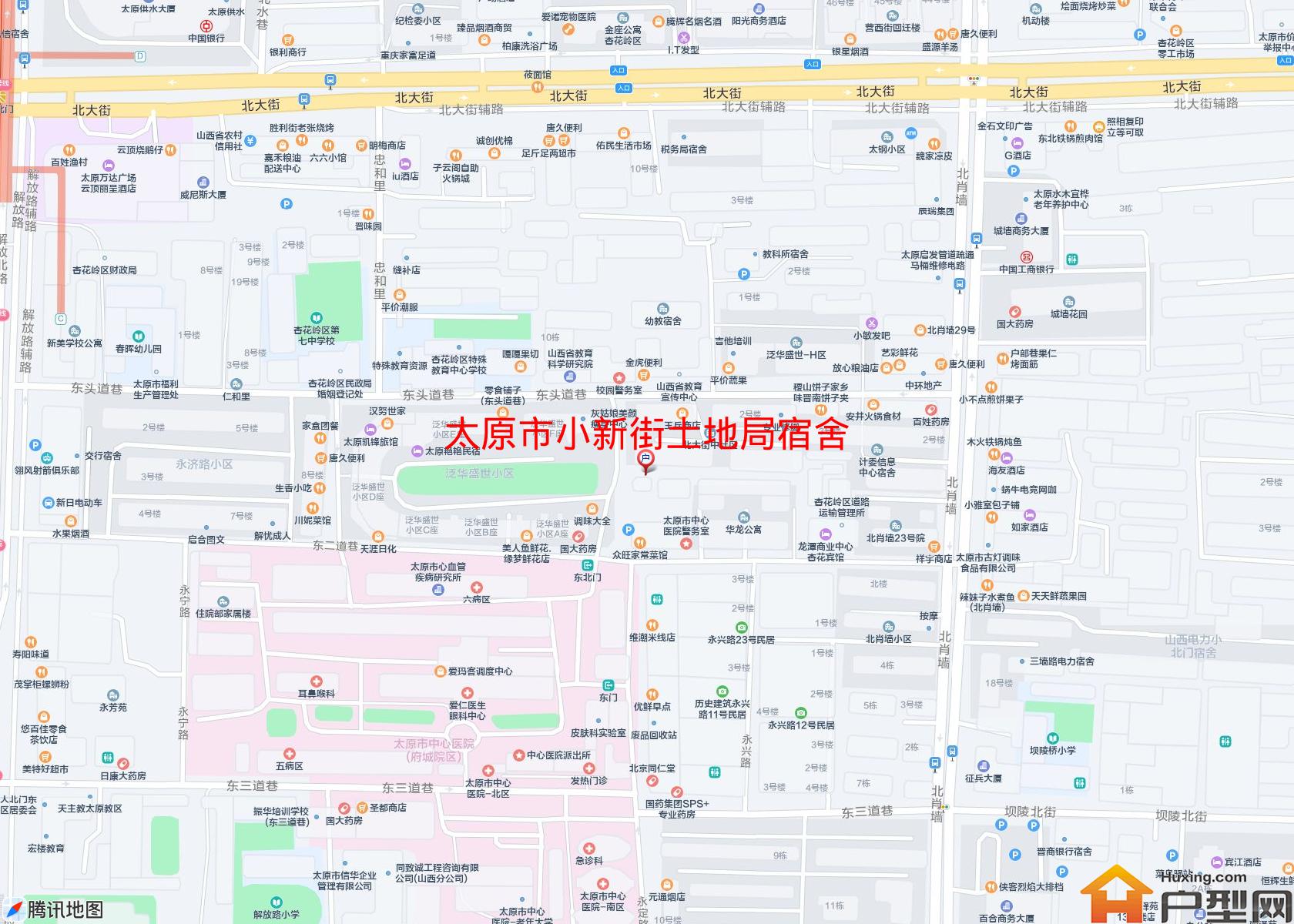 小新街土地局宿舍小区 - 户型网